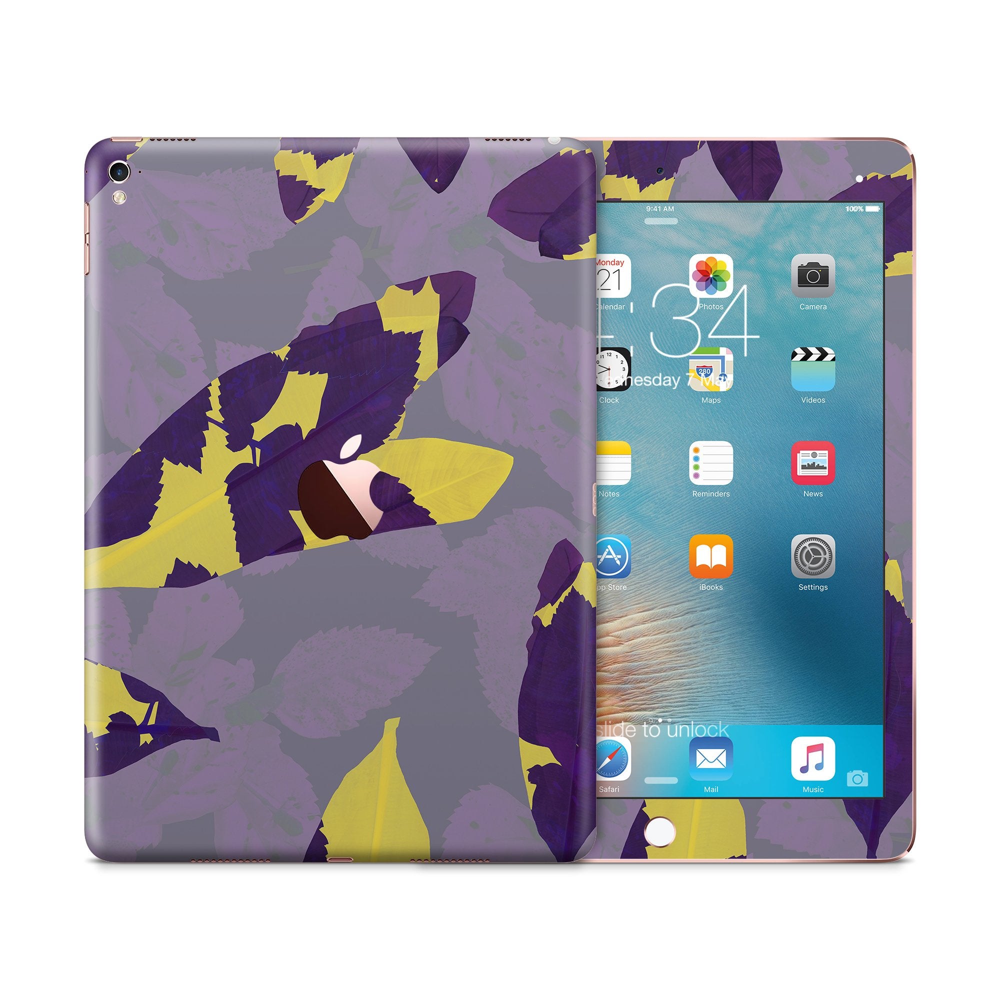 FLORAL v2 Ipad tablet vinyl skin