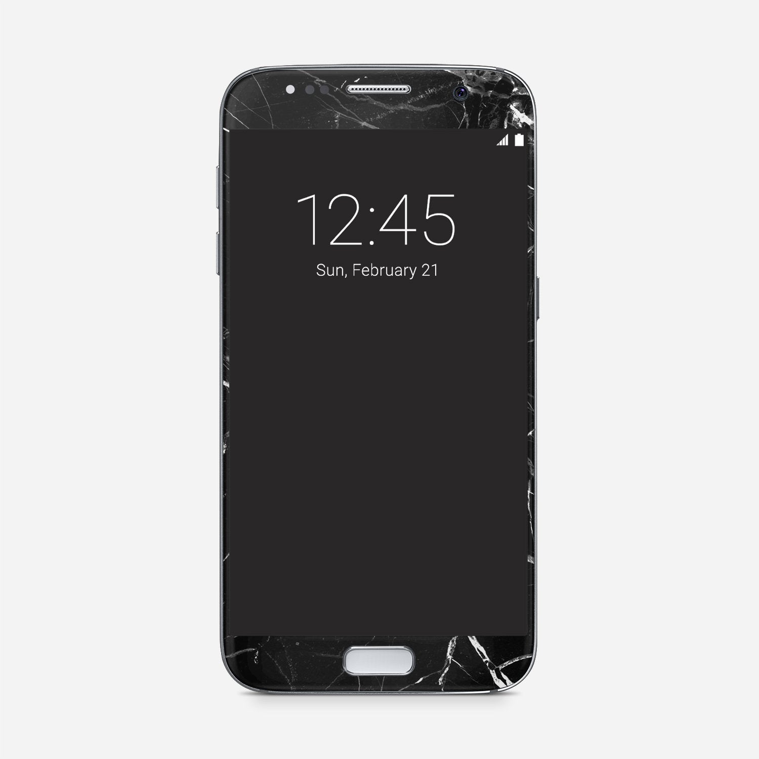 BLACK MARBLE Samsung vinyl skin