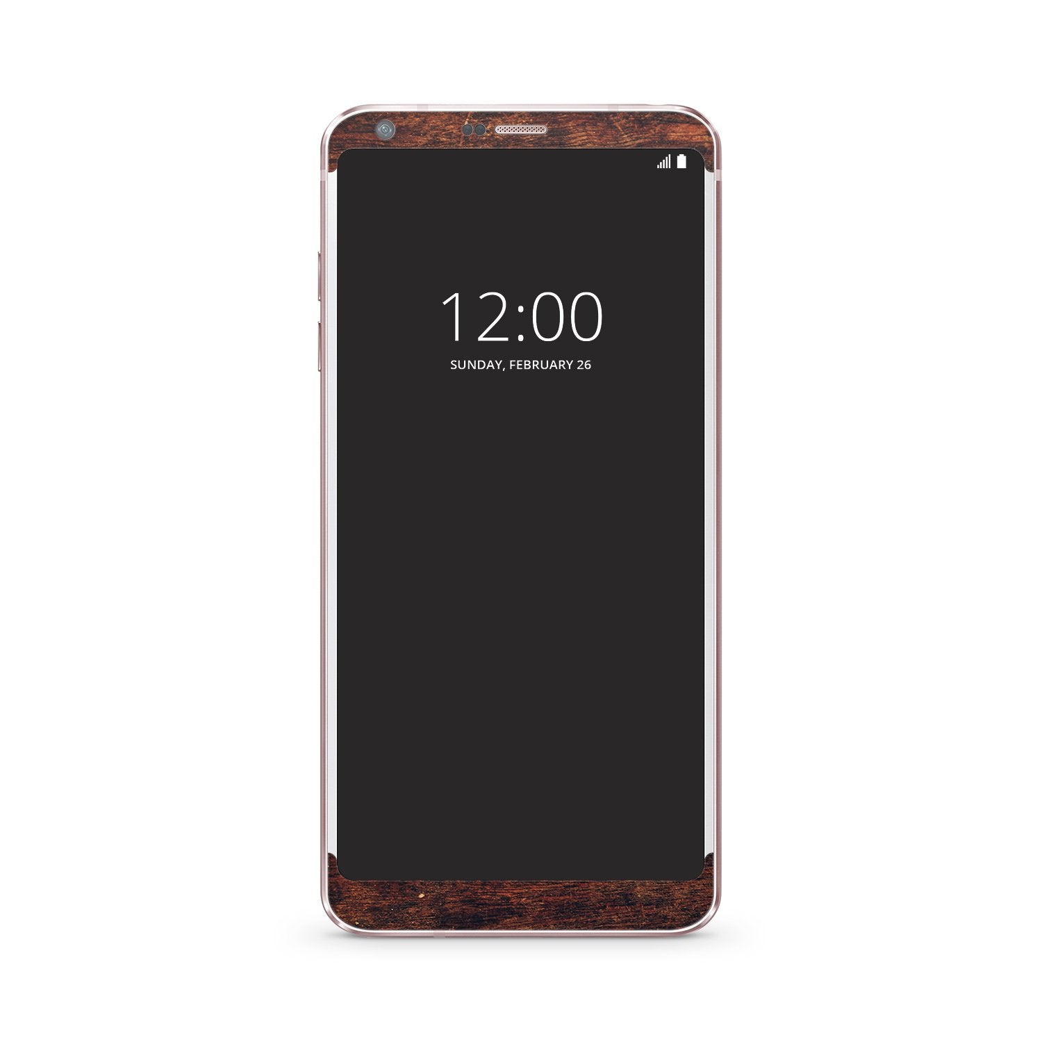 BROWN WOOD v4 LG vinyl skin