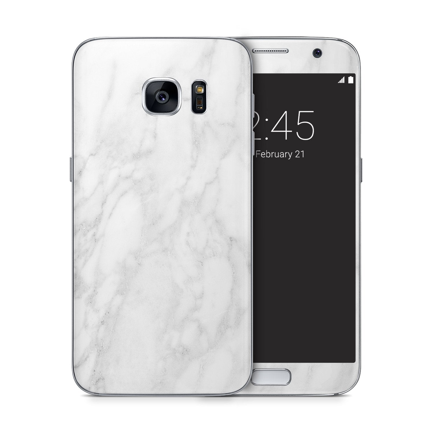 WHITE MARBLE v3 Samsung vinyl skin