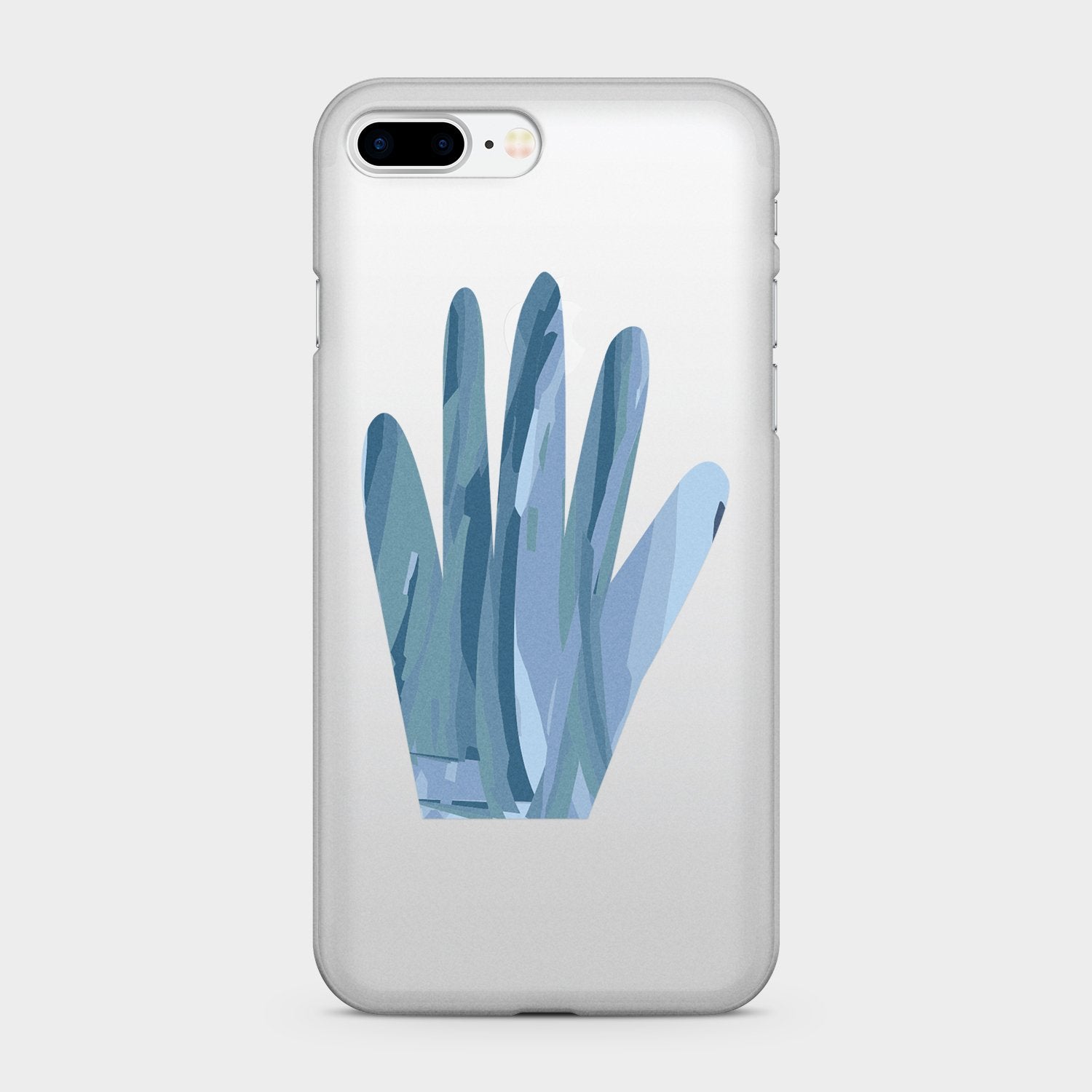 PALM clear iPhone case (D24)