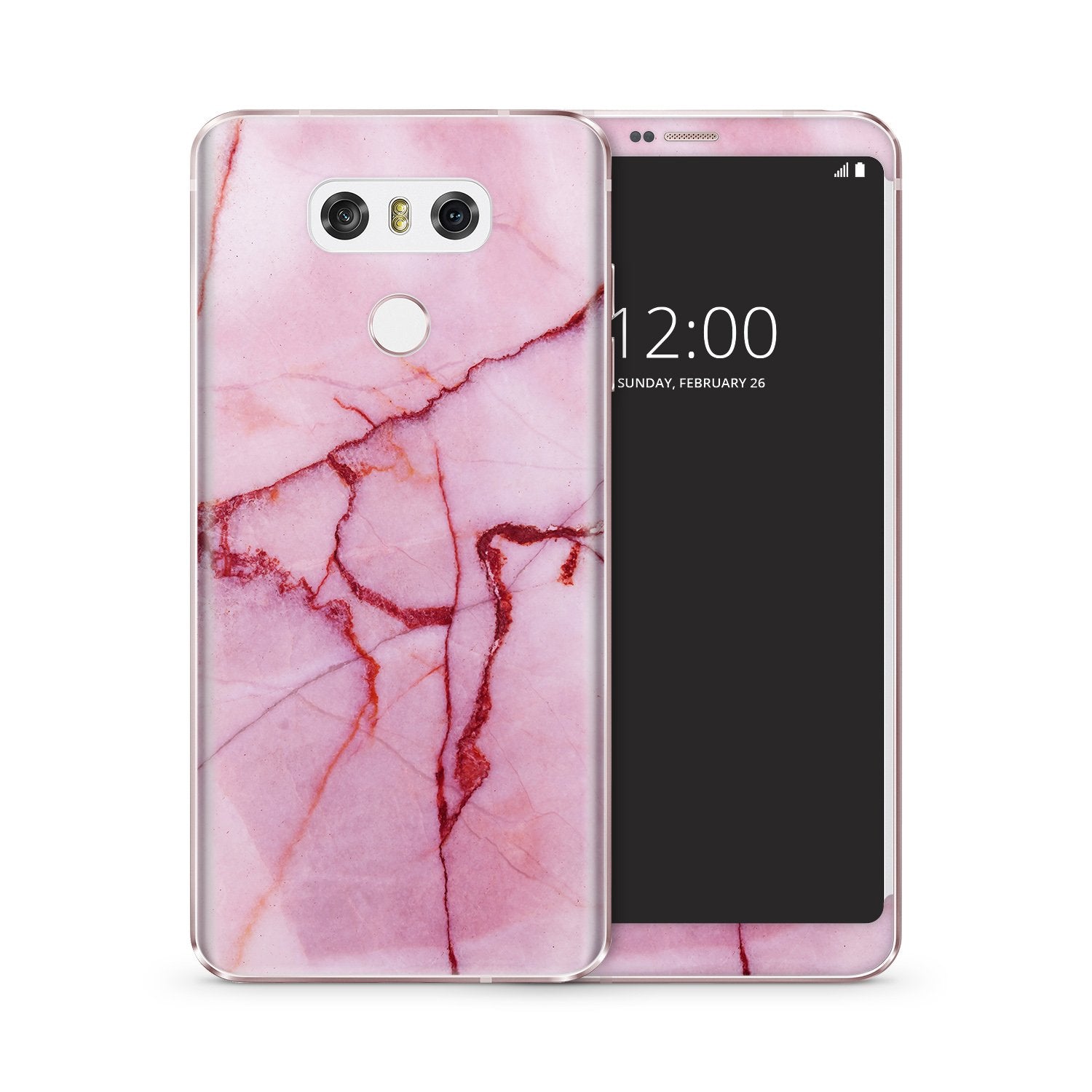 PINK MARBLE LG vinyl skin