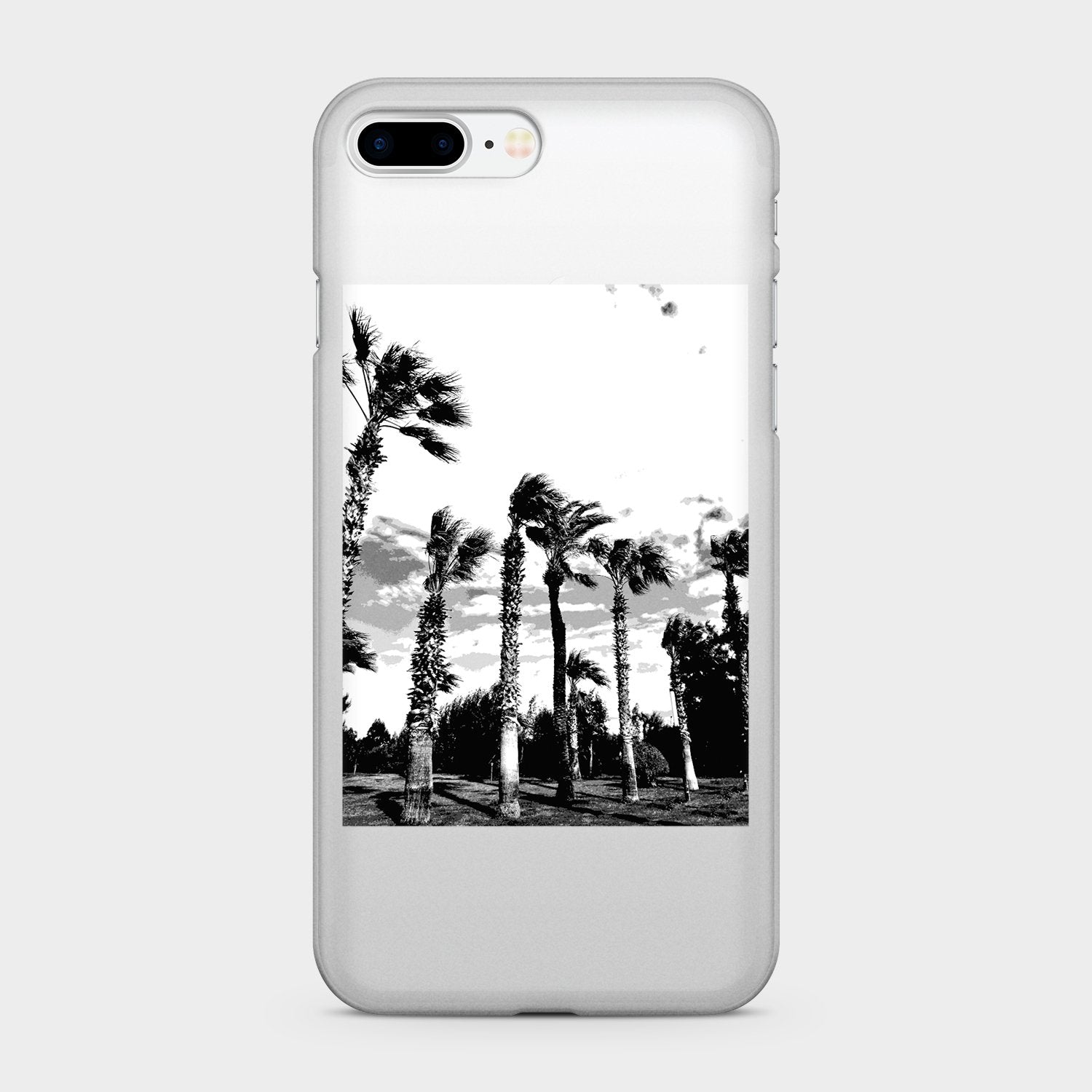 PARADISE clear iPhone case (D28)