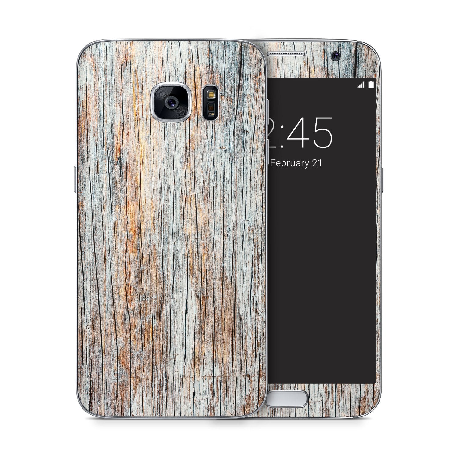 LIGHT WOOD Samsung vinyl skin
