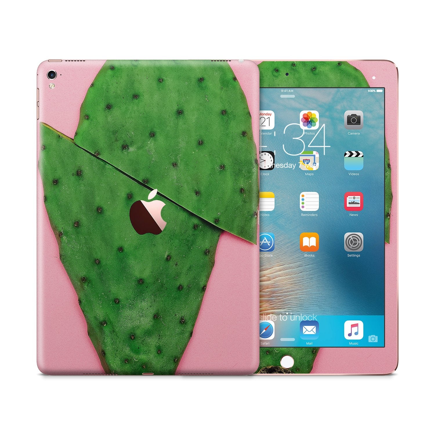 CACTUS Ipad tablet vinyl skin