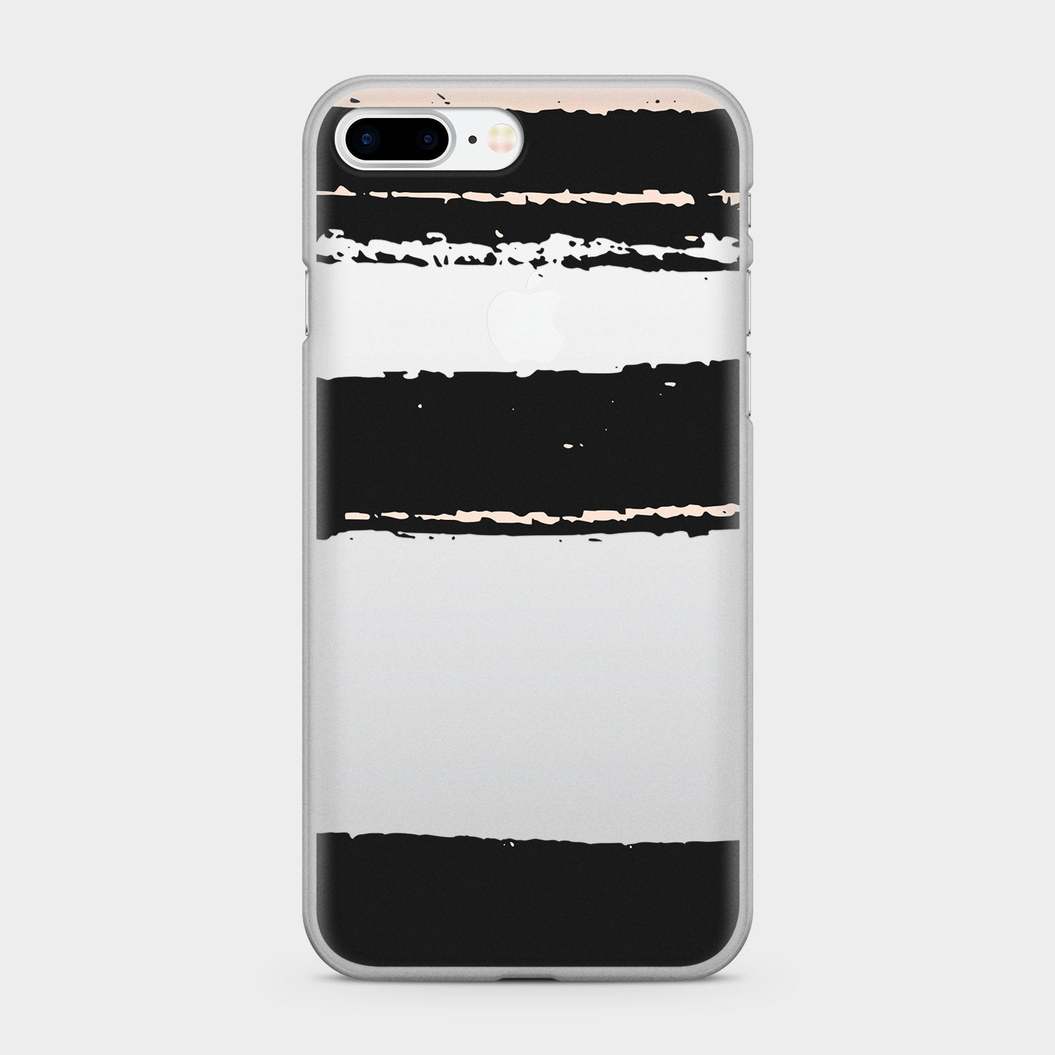 STRIPES clear iPhone case (D36)