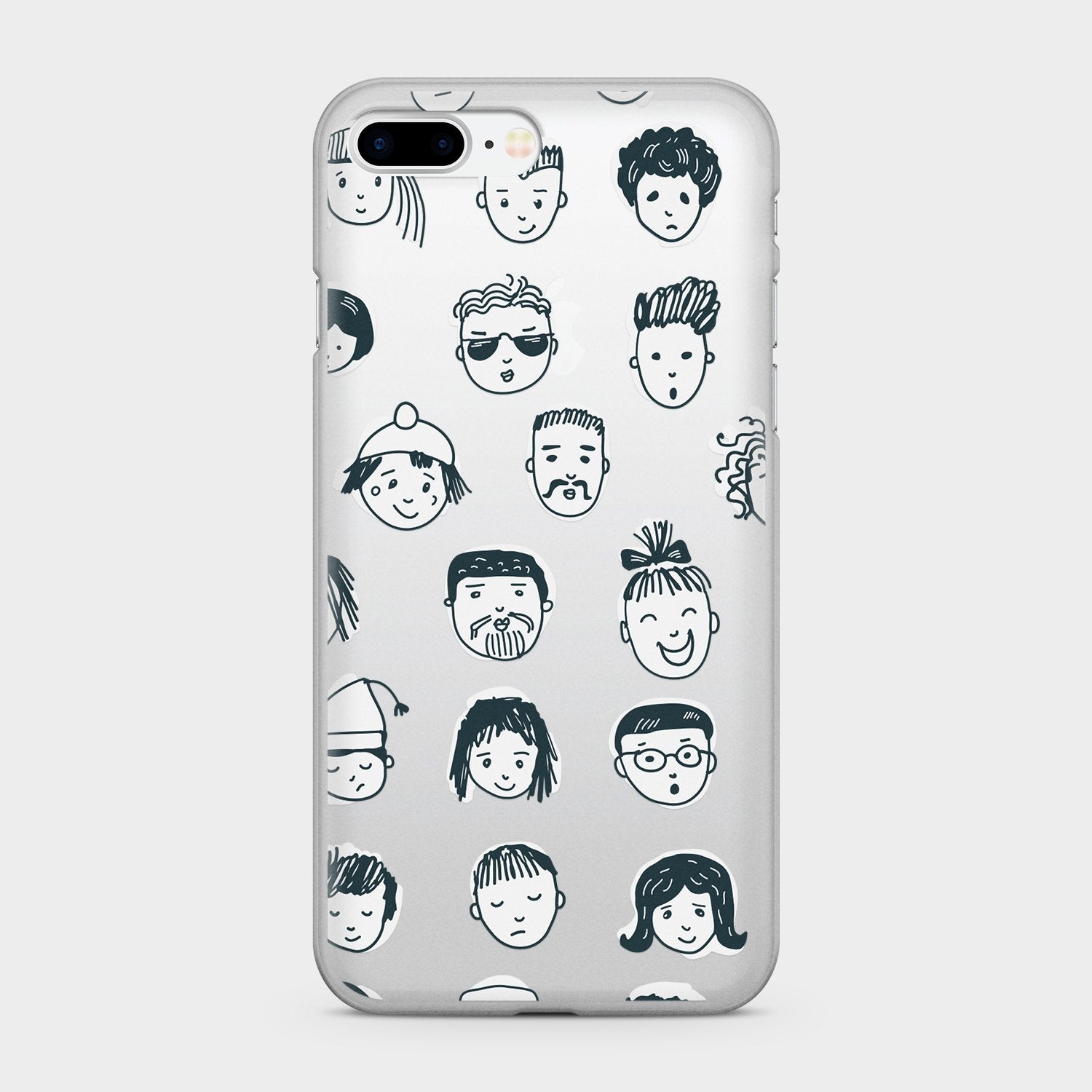 FACES clear iPhone case (D37)