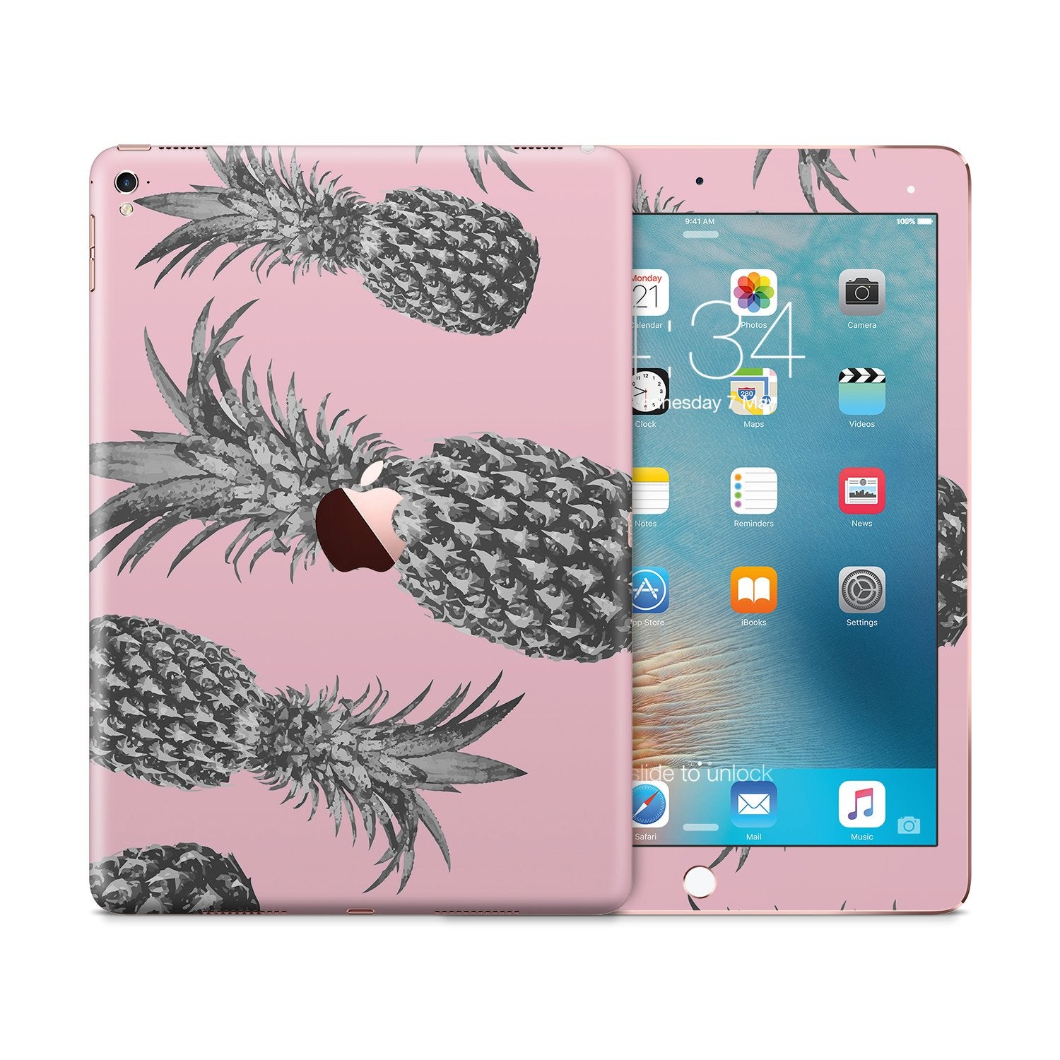 PINEAPPLE v4 Ipad tablet vinyl skin