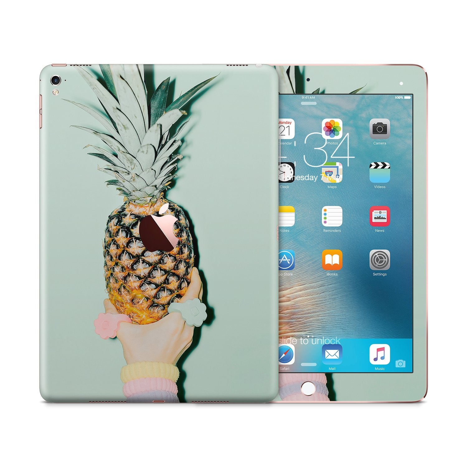 PINEAPPLE v2 Ipad tablet vinyl skin