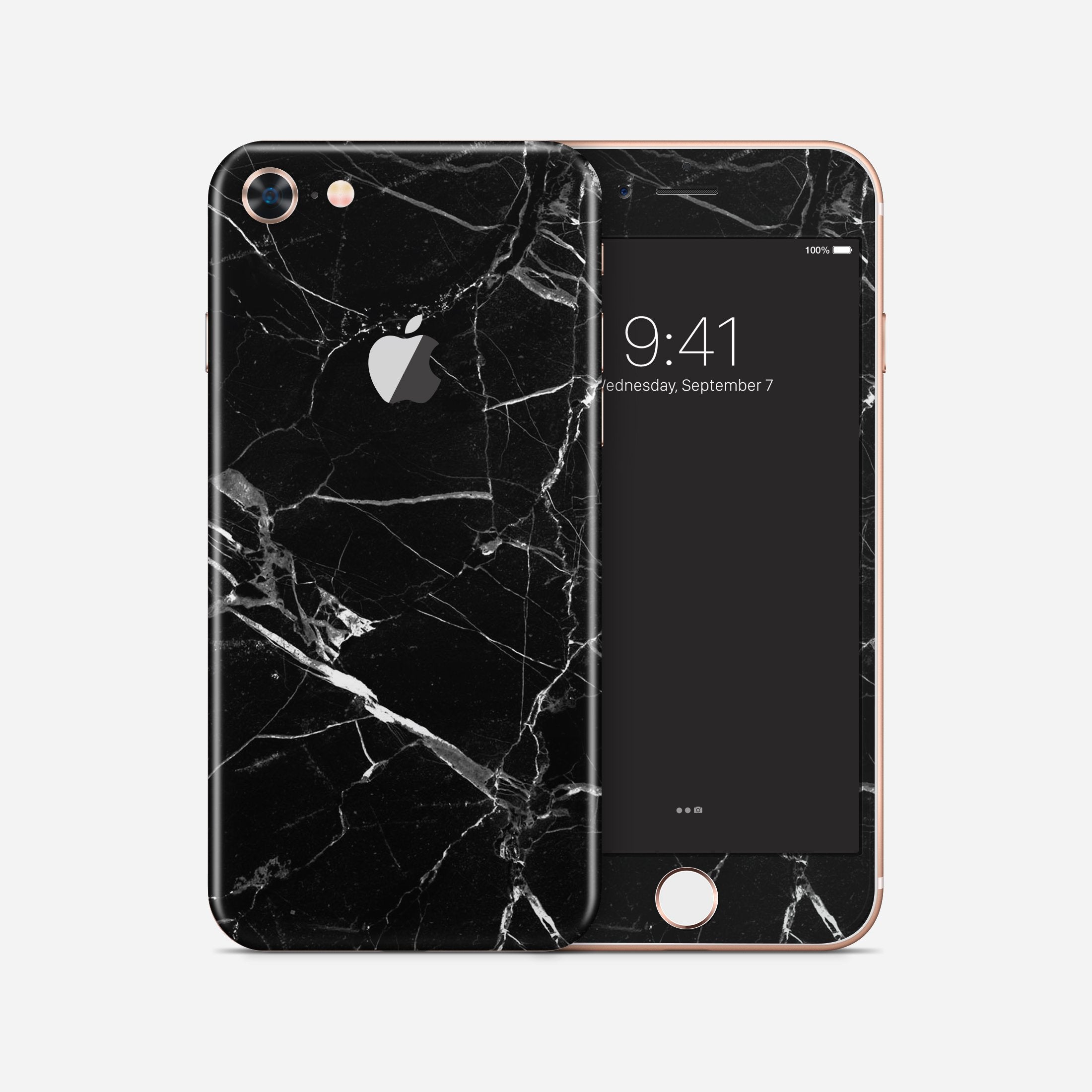 BLACK MARBLE Iphone/ Ipod vinyl skin