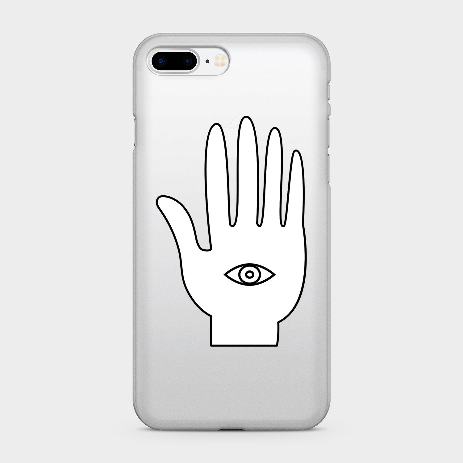 THE PALM OF YOUR HAND clear iPhone case (D6)