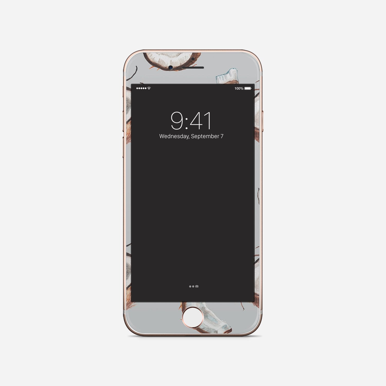 COCONUT Iphone/ Ipod vinyl skin