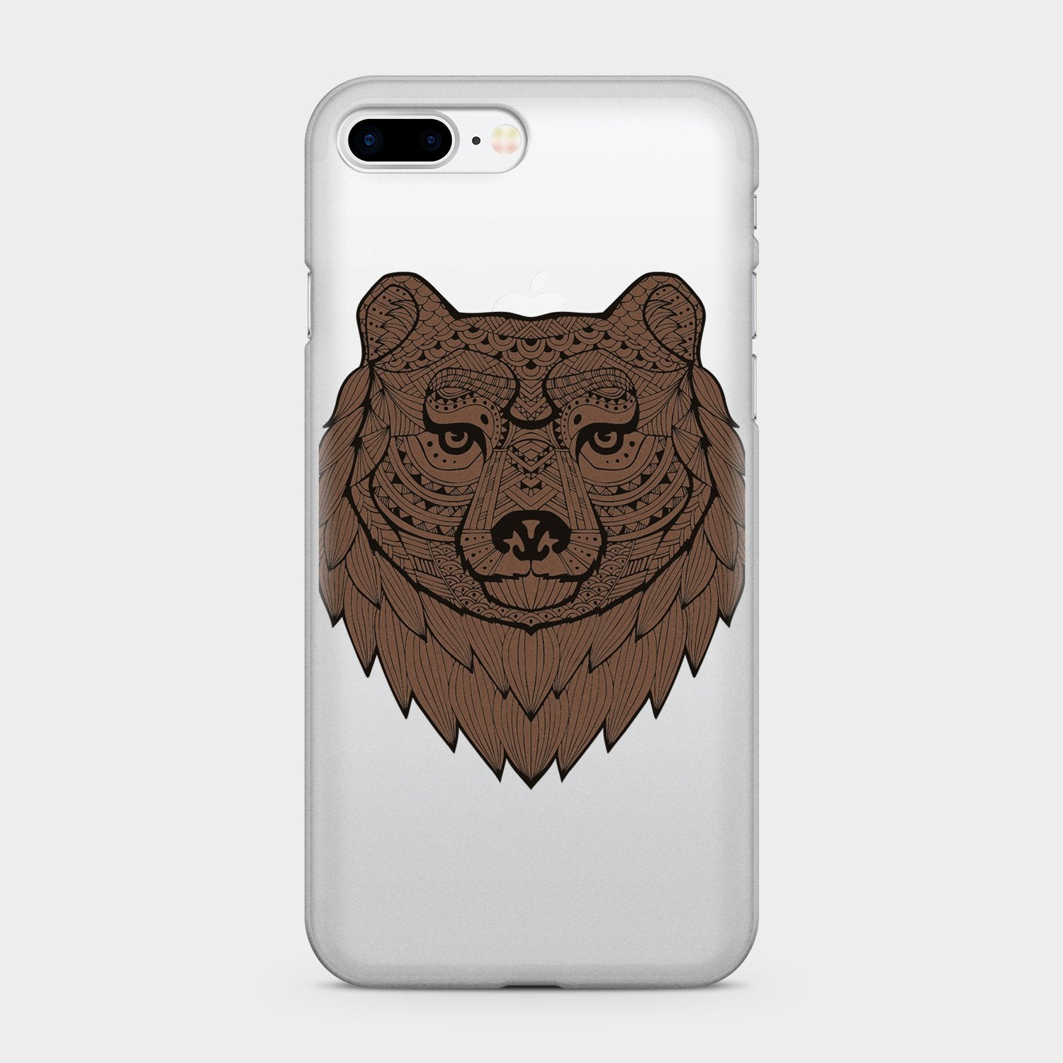 BEAR clear iPhone case (D68)