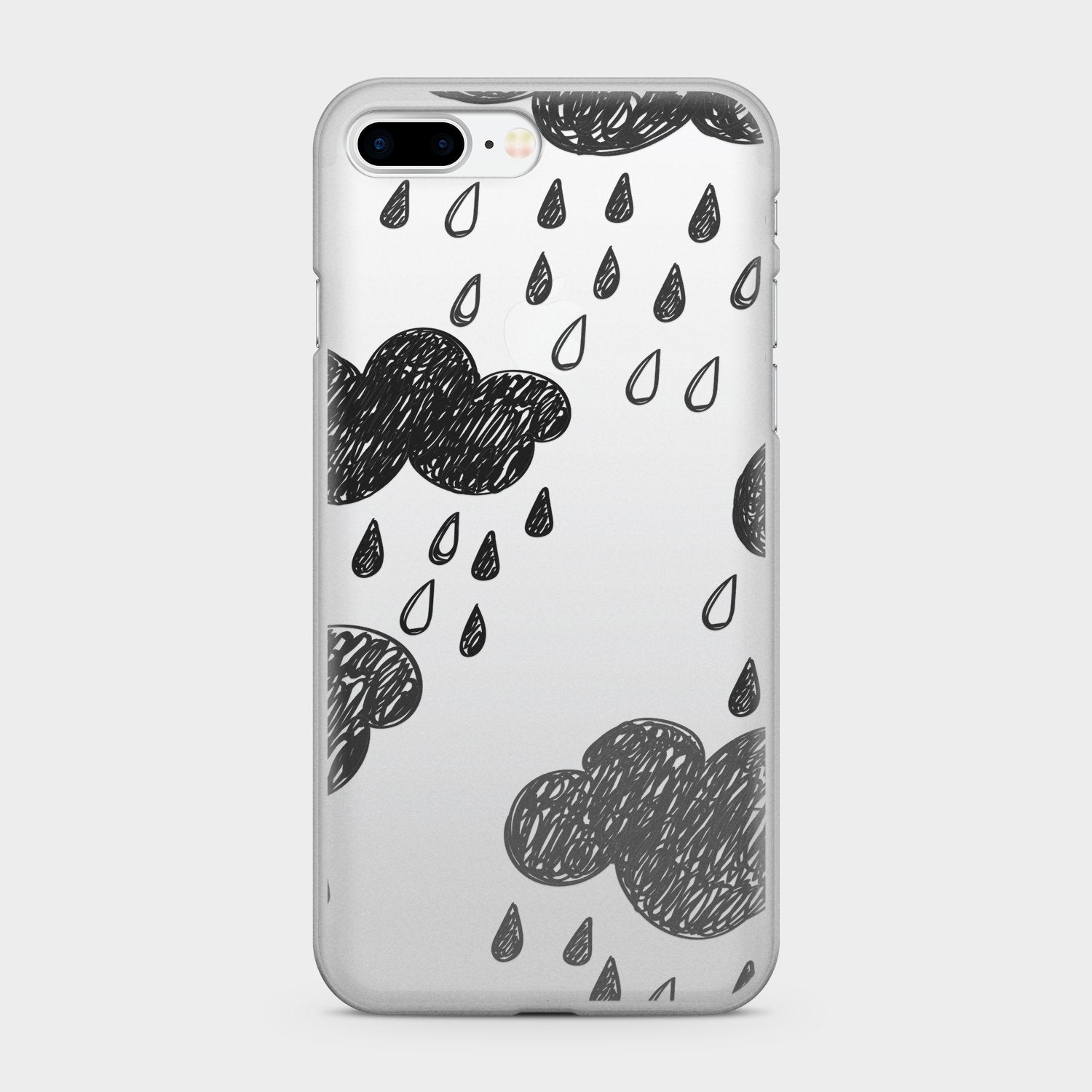 CLOUDS clear iPhone case (D70)