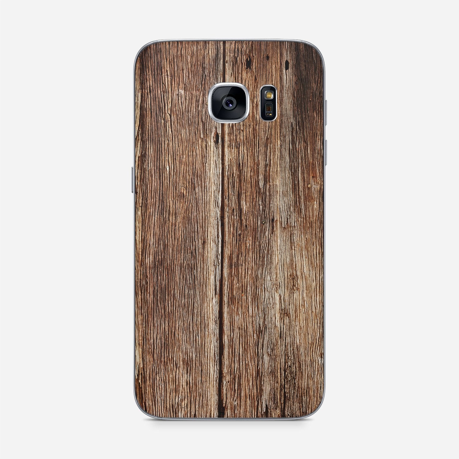 BROWN WOOD v2 Samsung vinyl skin