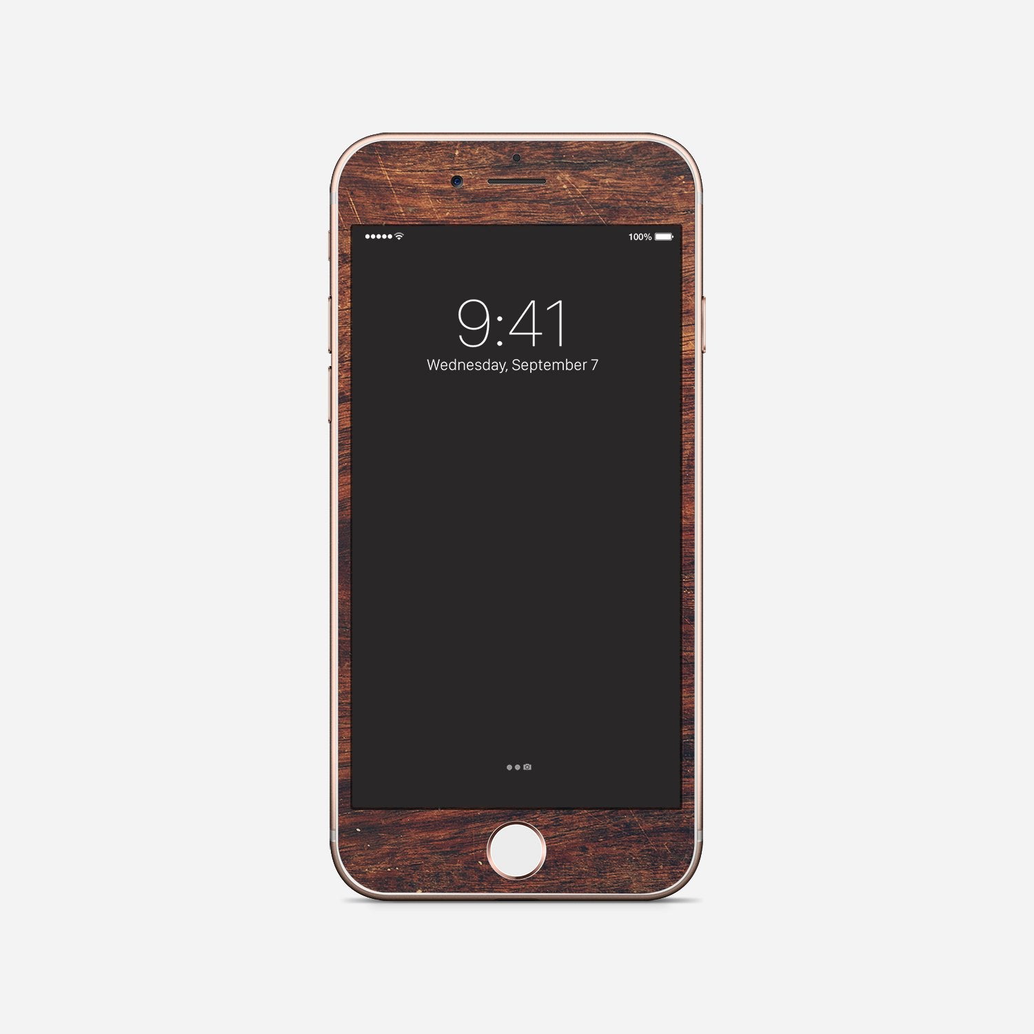BROWN WOOD v4 Iphone/ Ipod vinyl skin