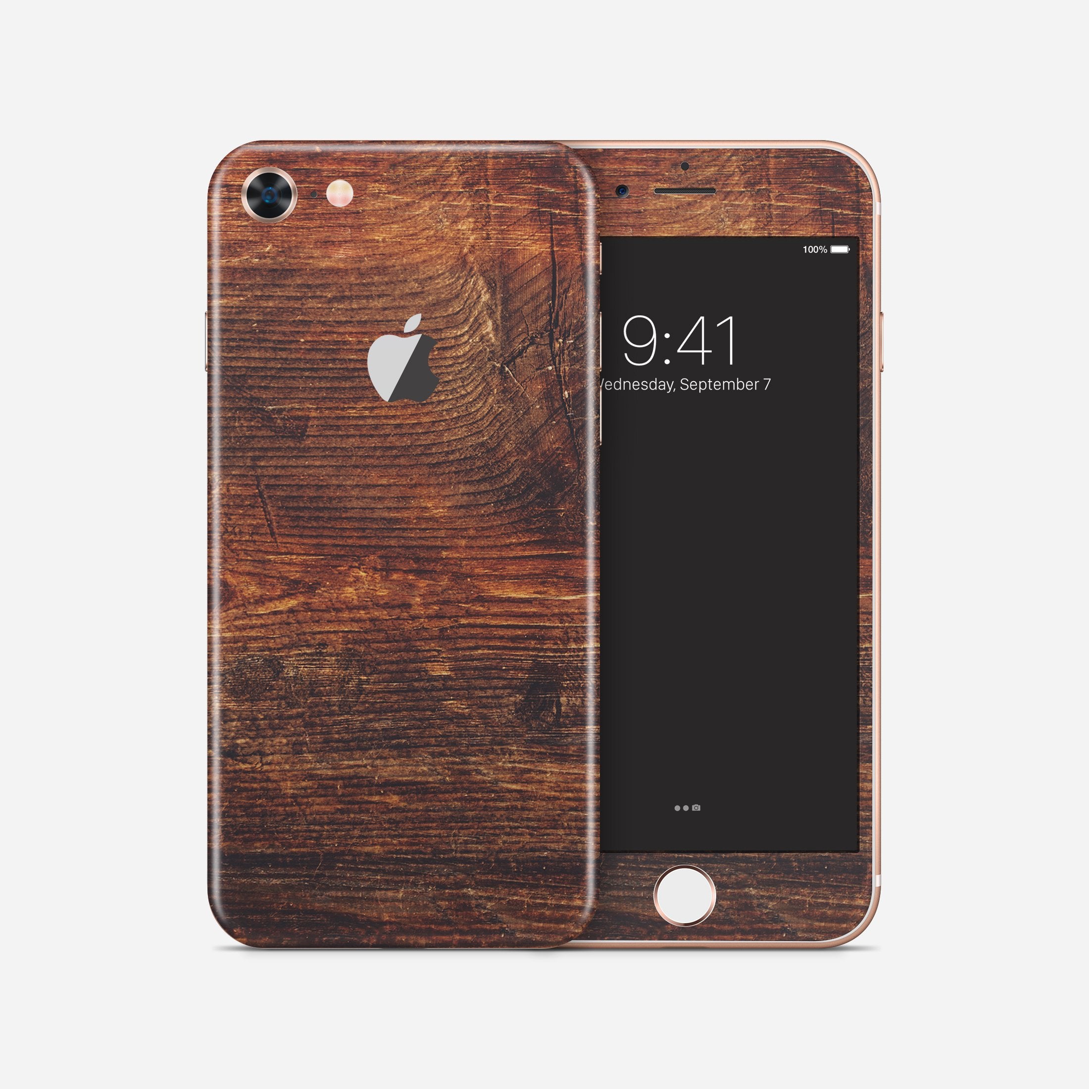 BROWN WOOD Iphone/ Ipod vinyl skin