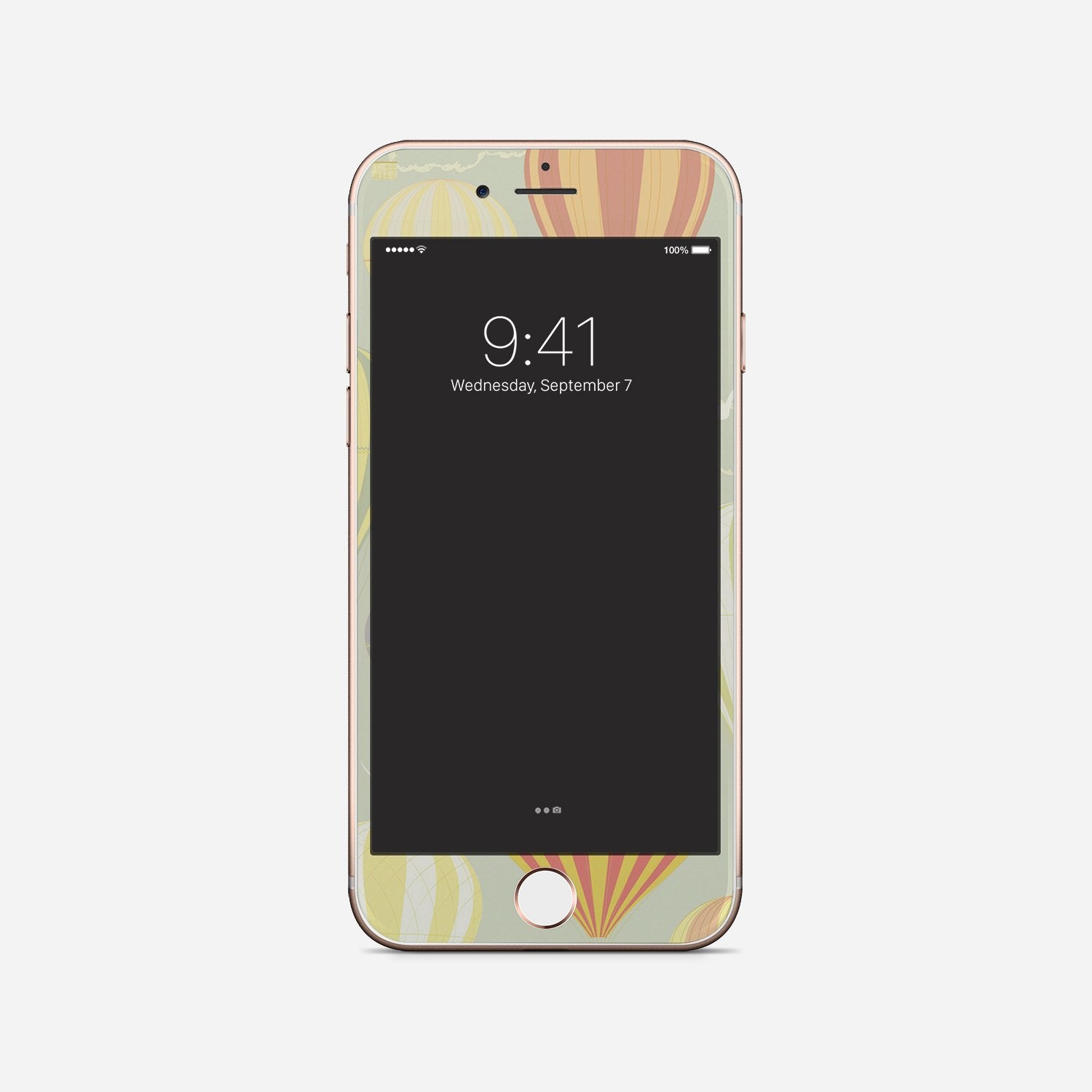 VINTAGE BALLOON Iphone/ Ipod vinyl skin