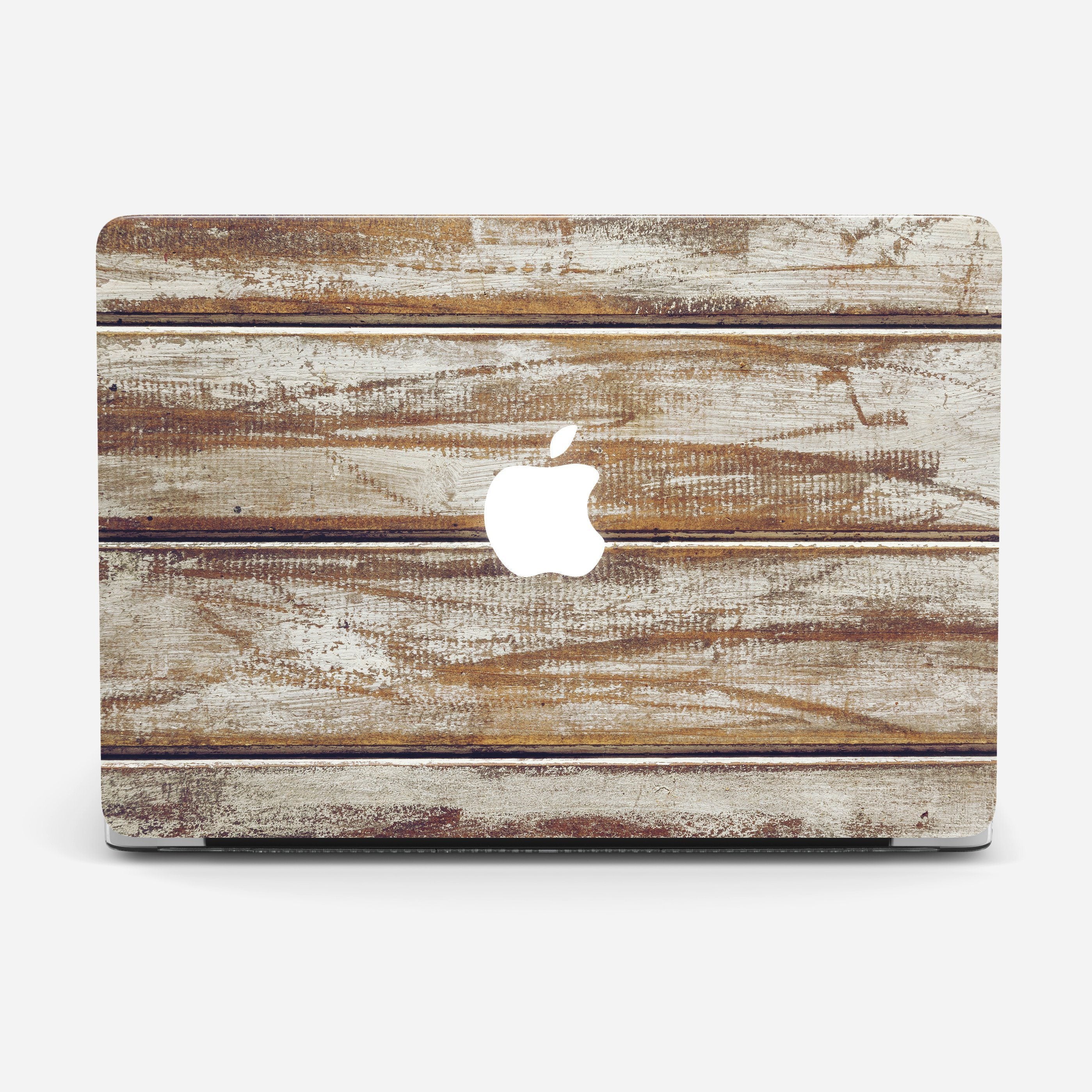 SCRATCHY WOOD laptop vinyl skin