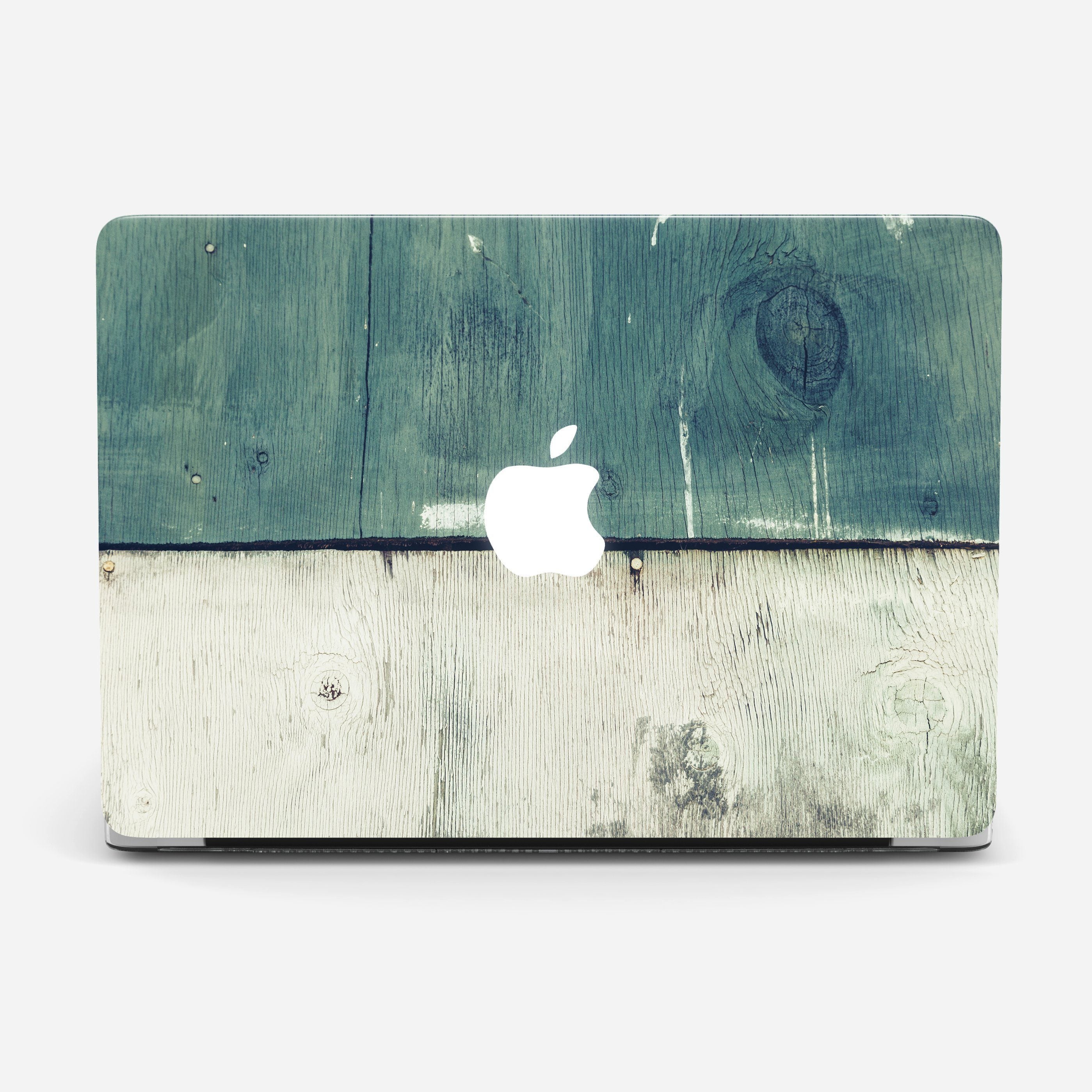 DOUBLE WOOD laptop vinyl skin