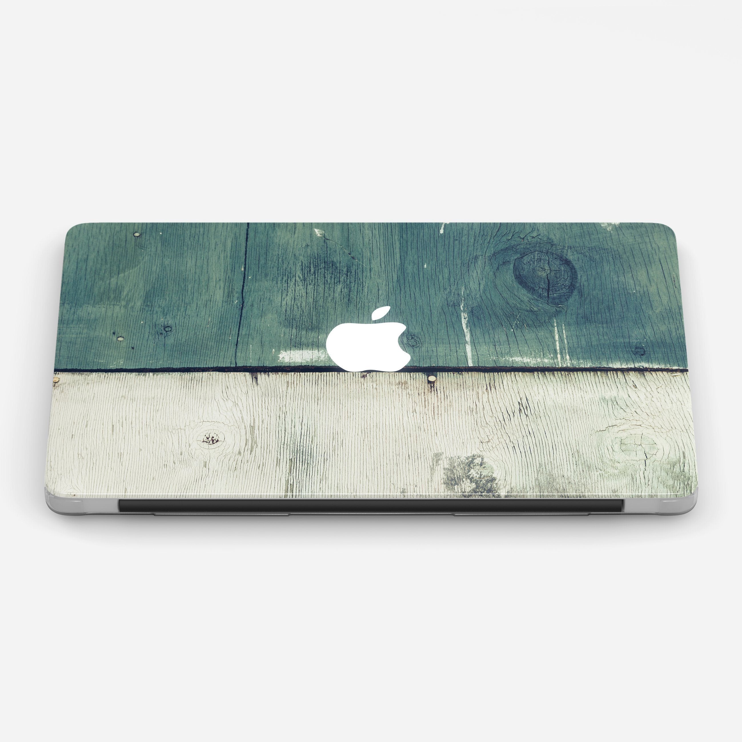 DOUBLE WOOD laptop vinyl skin