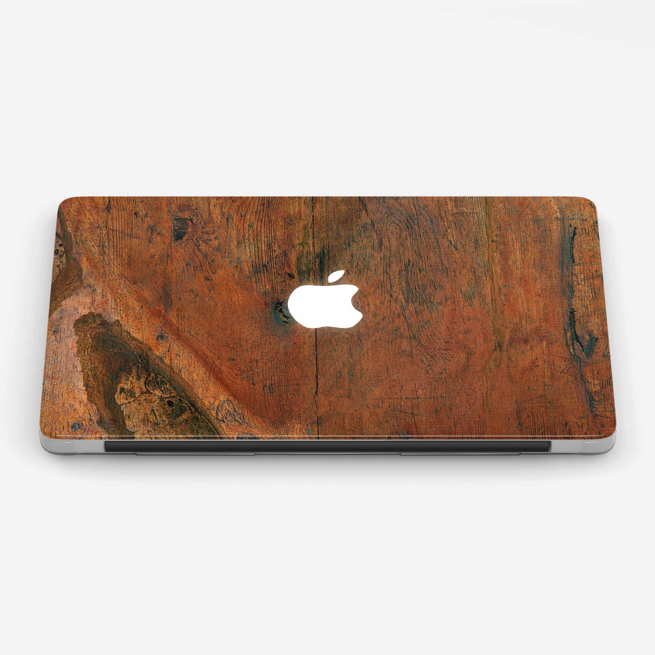 RED WOOD laptop vinyl skin