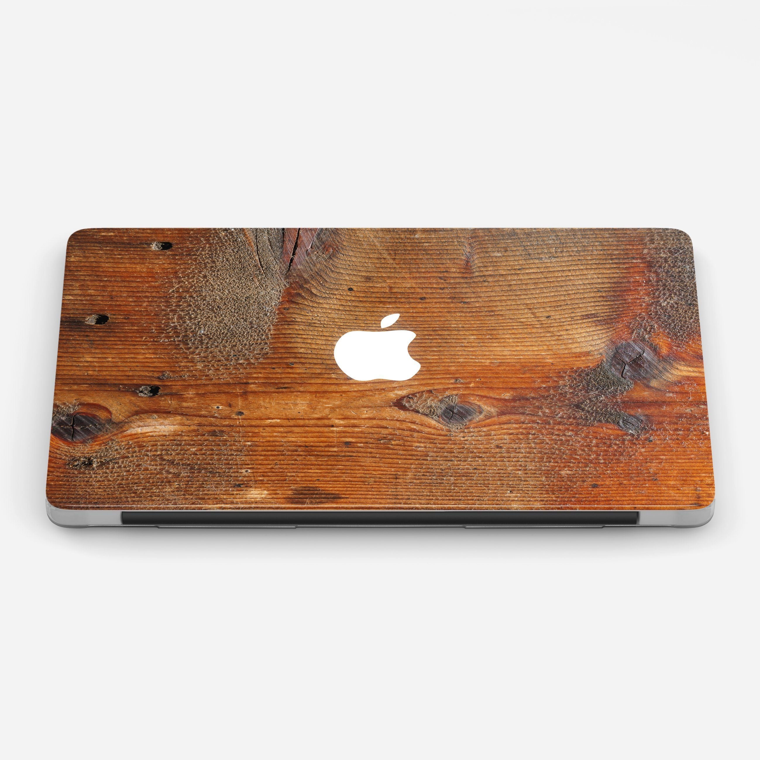 GINGER WOOD laptop vinyl skin