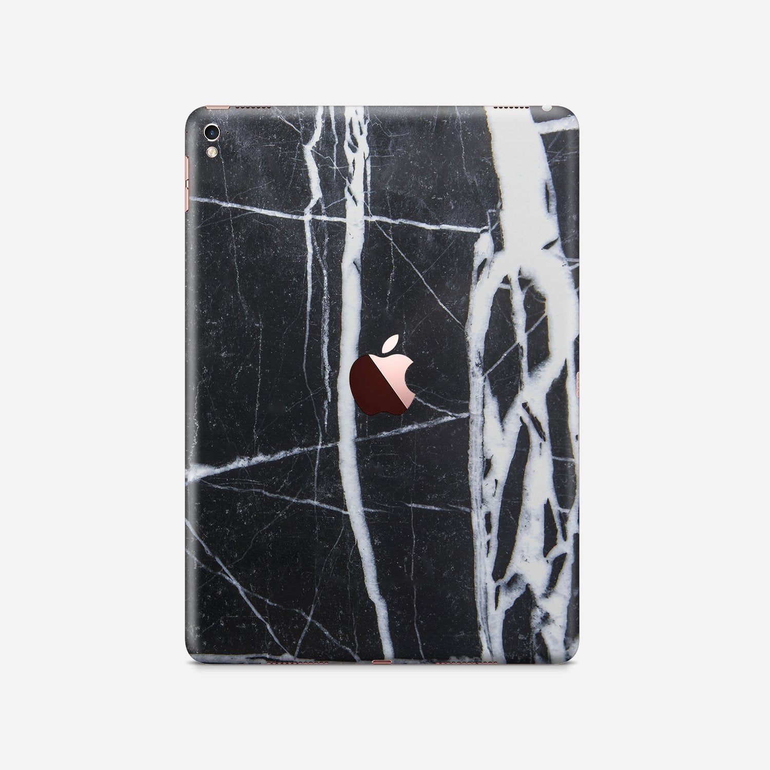 BLACK MARBLE v2 Ipad tablet vinyl skin