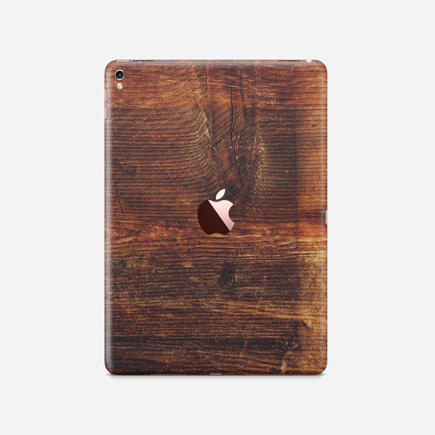 BROWN WOOD Ipad tablet vinyl skin