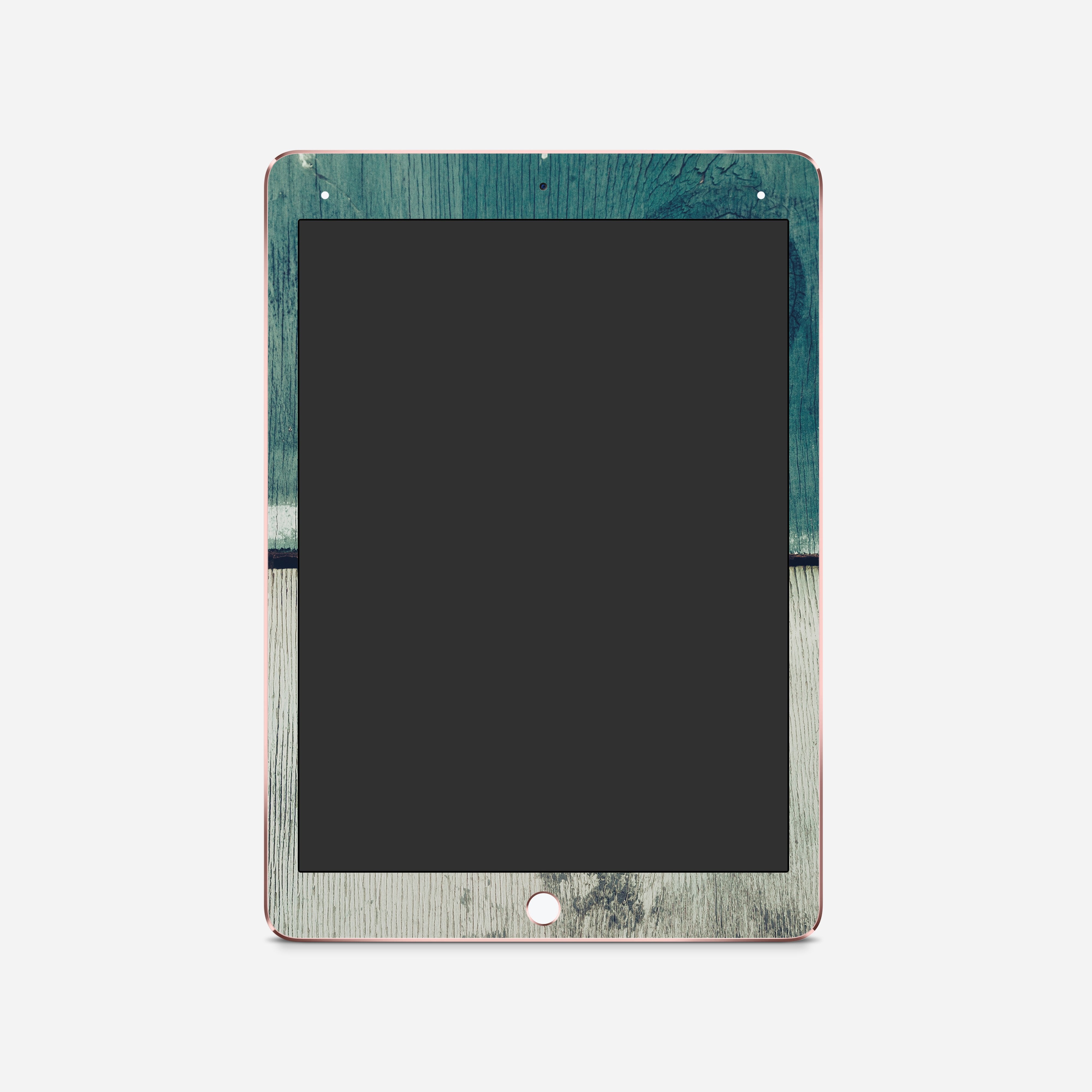 DOUBLE WOOD Ipad tablet vinyl skin
