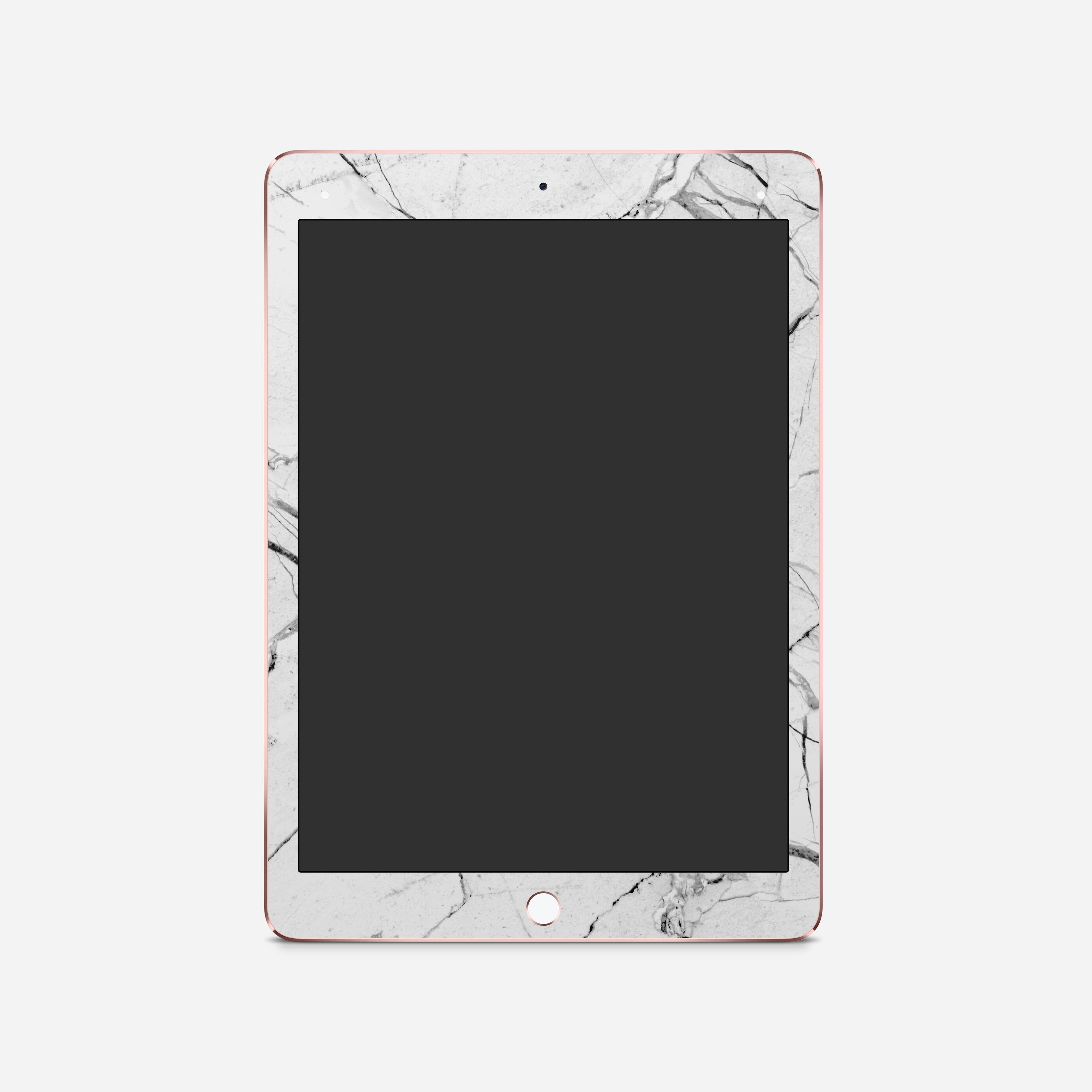 WHITE MARBLE v2 Ipad tablet vinyl skin