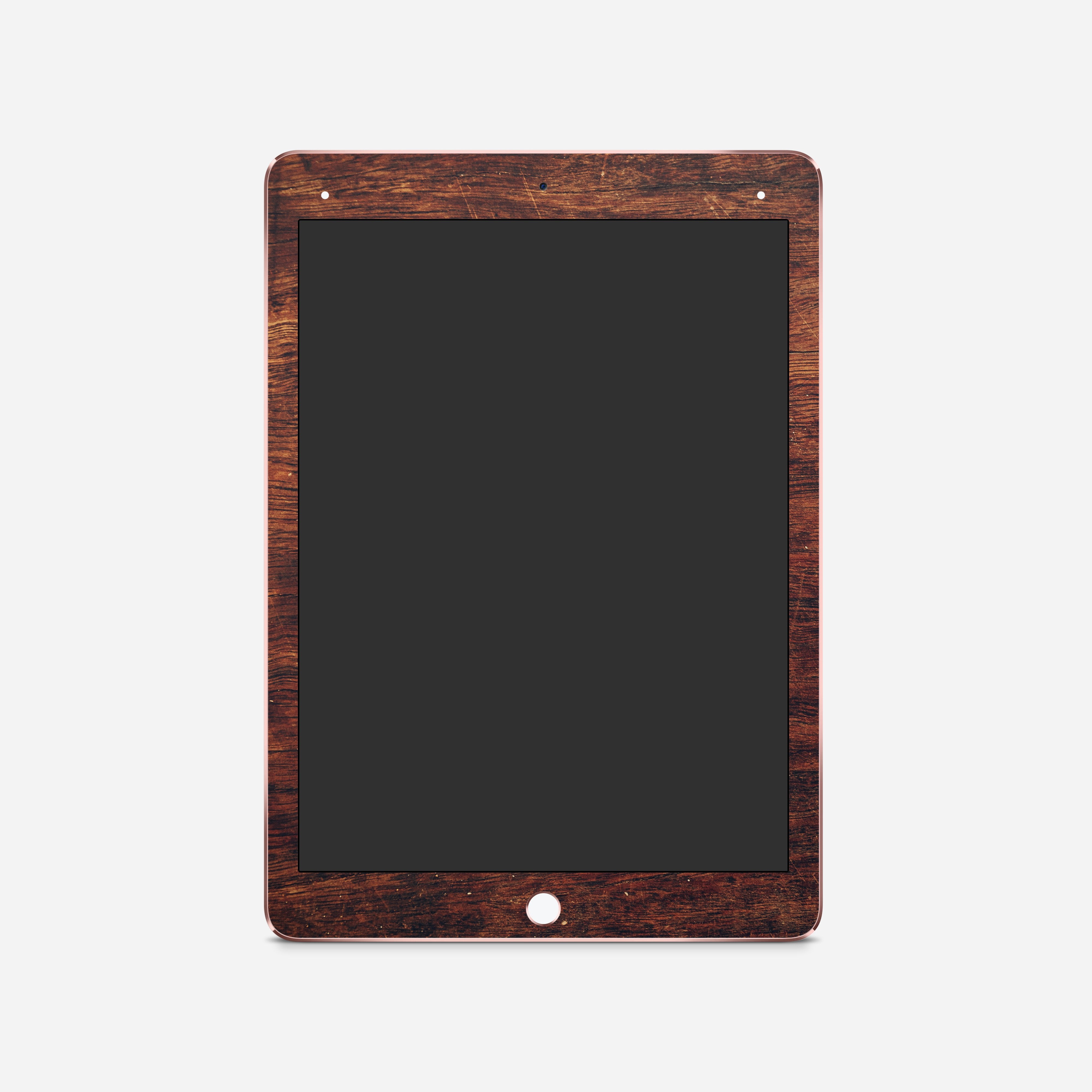 BROWN WOOD v4 Ipad tablet vinyl skin