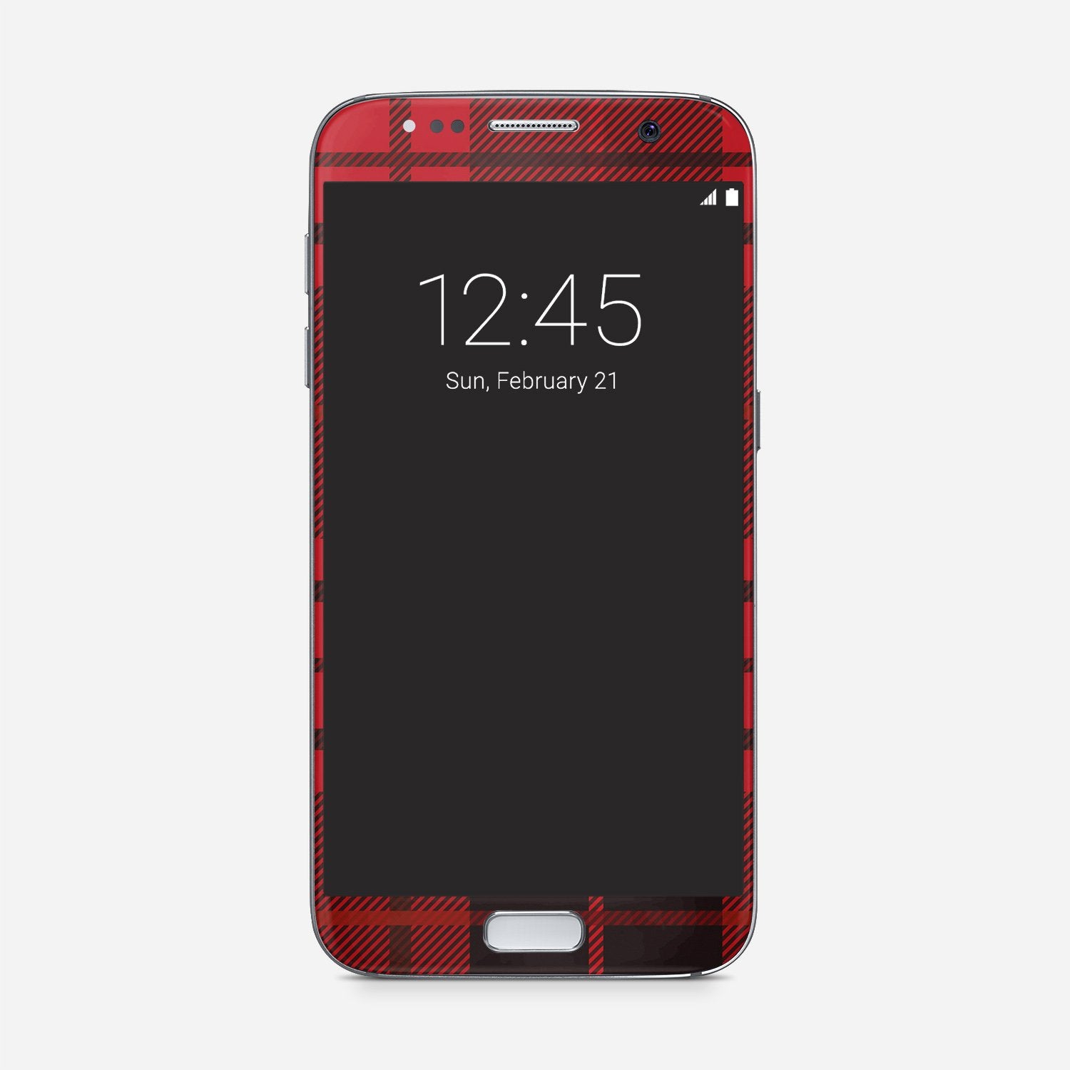 PLAID Samsung vinyl skin
