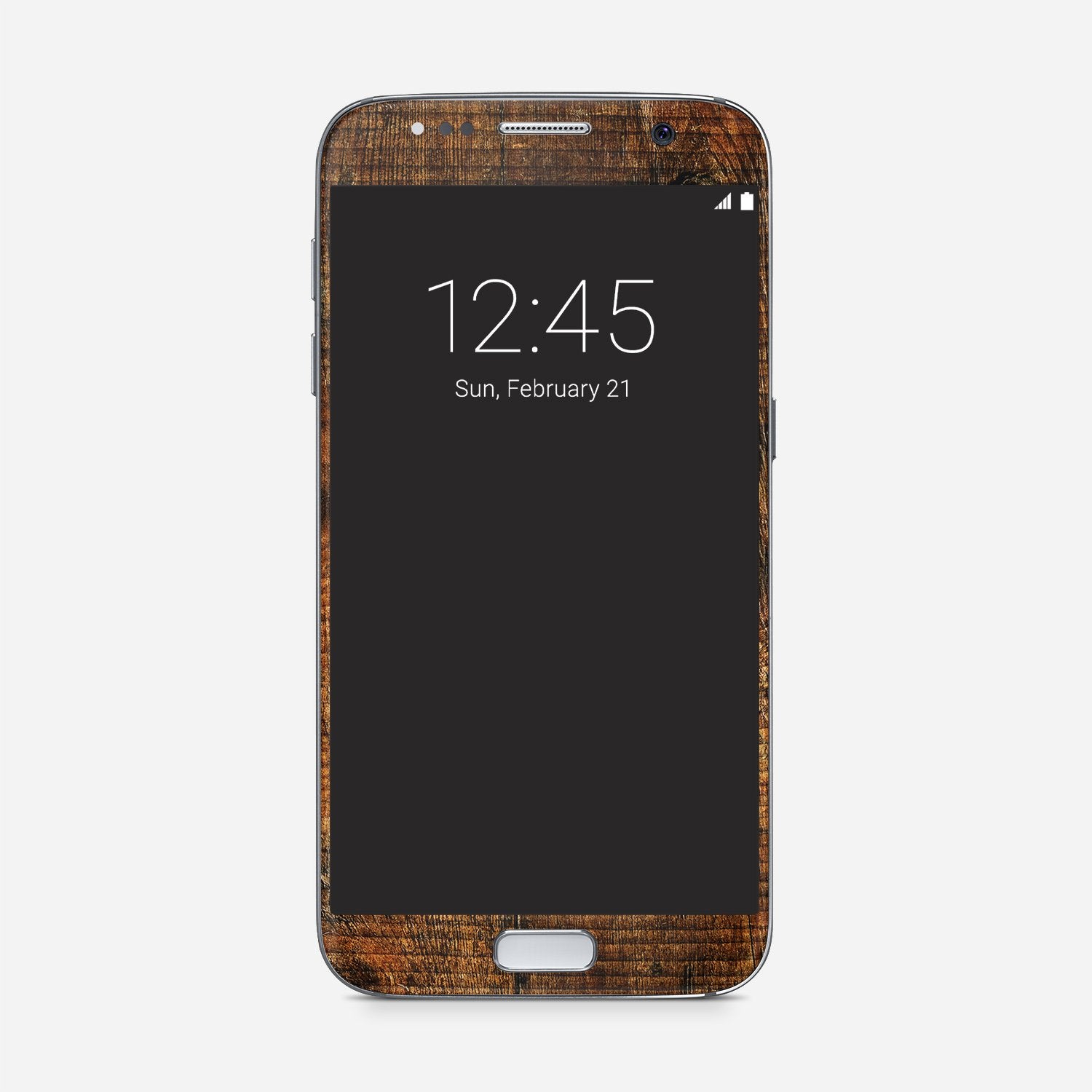 RUSTY WOOD Samsung vinyl skin