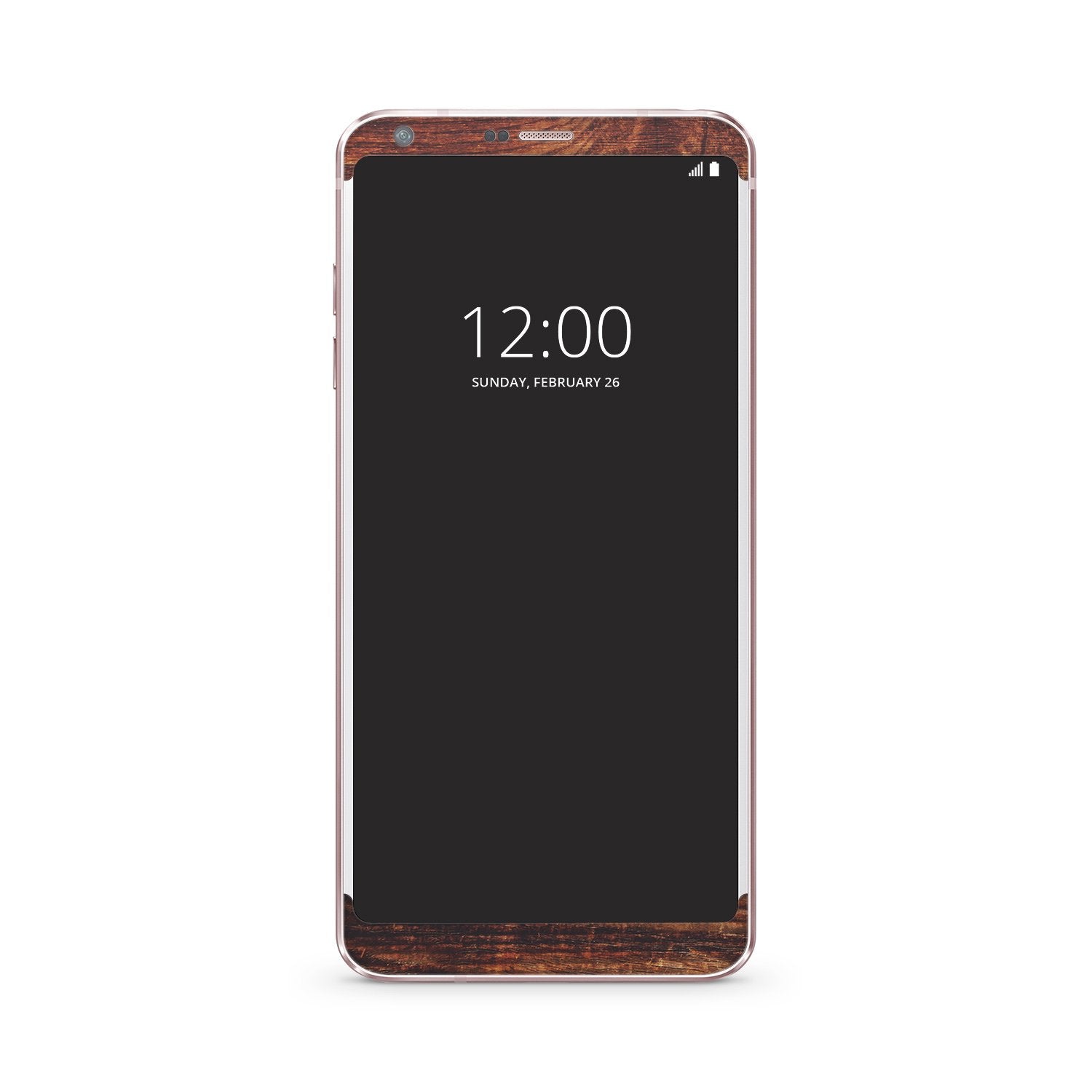 BROWN WOOD LG vinyl skin