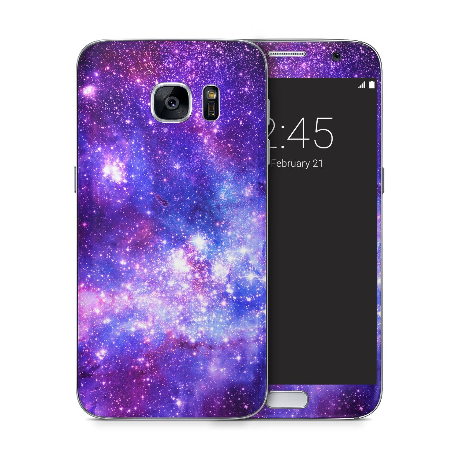 BLUE SPACE Samsung vinyl skin