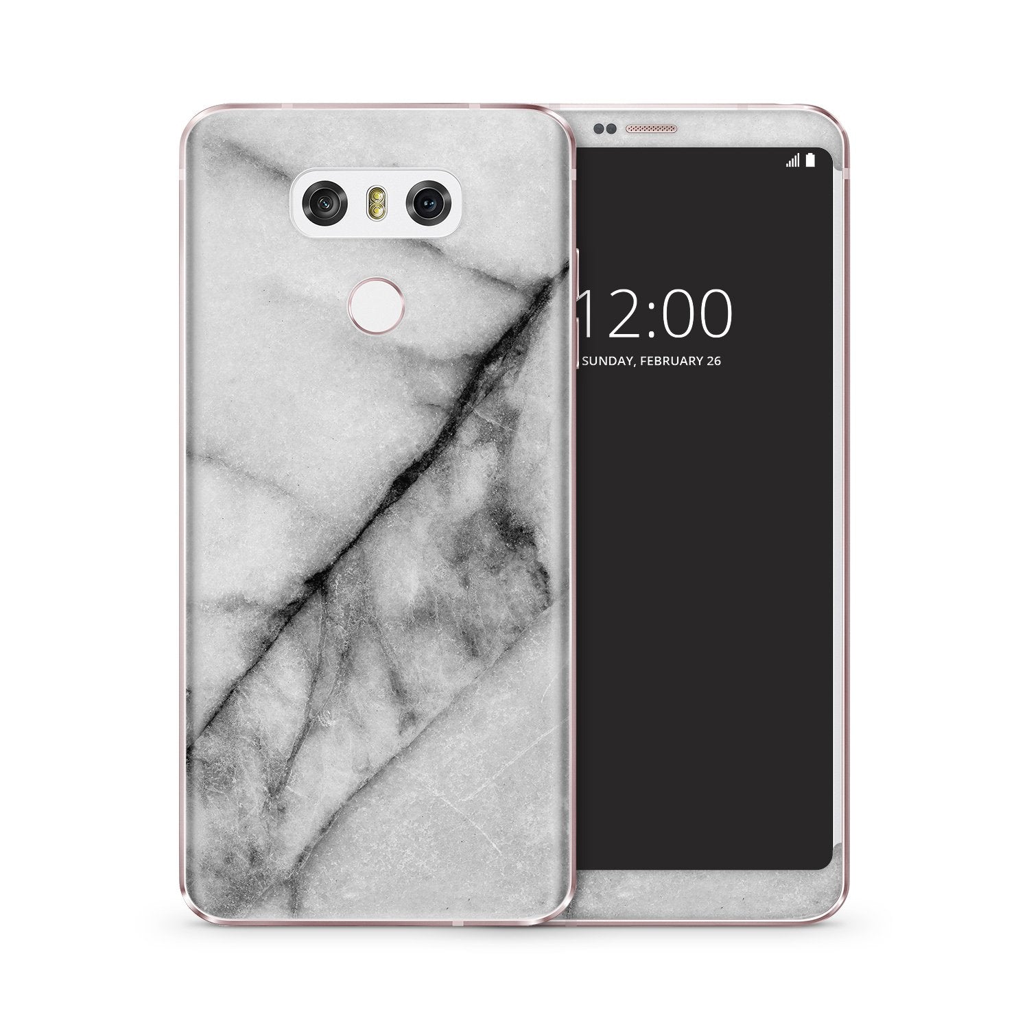 GREY MARBLE LG vinyl skin