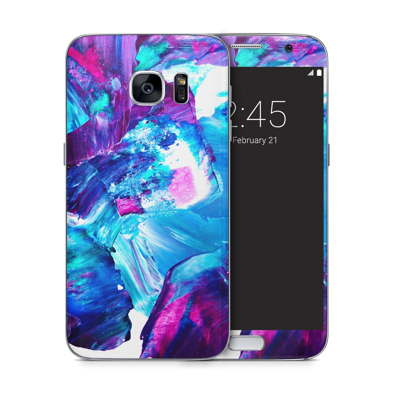 WATERCOLOR Samsung vinyl skin