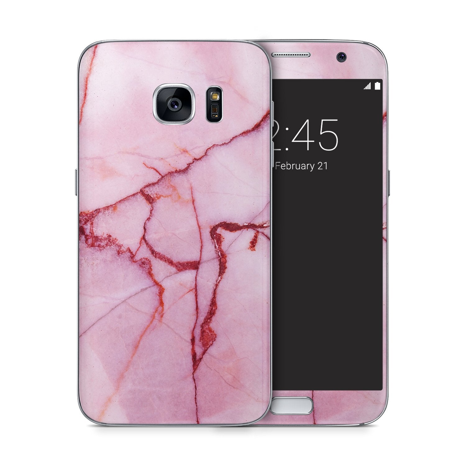 PINK MARBLE Samsung vinyl skin