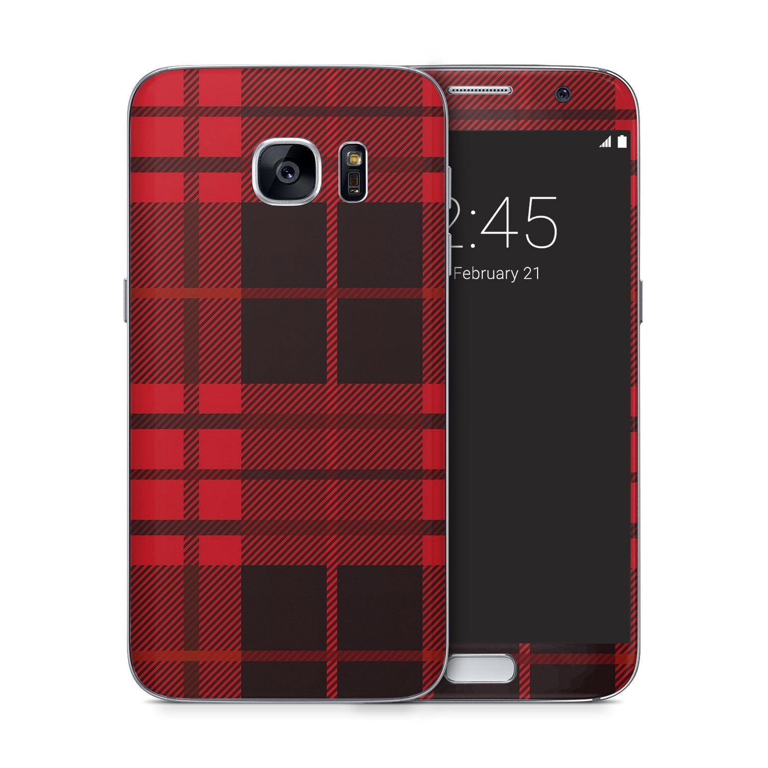 PLAID Samsung vinyl skin