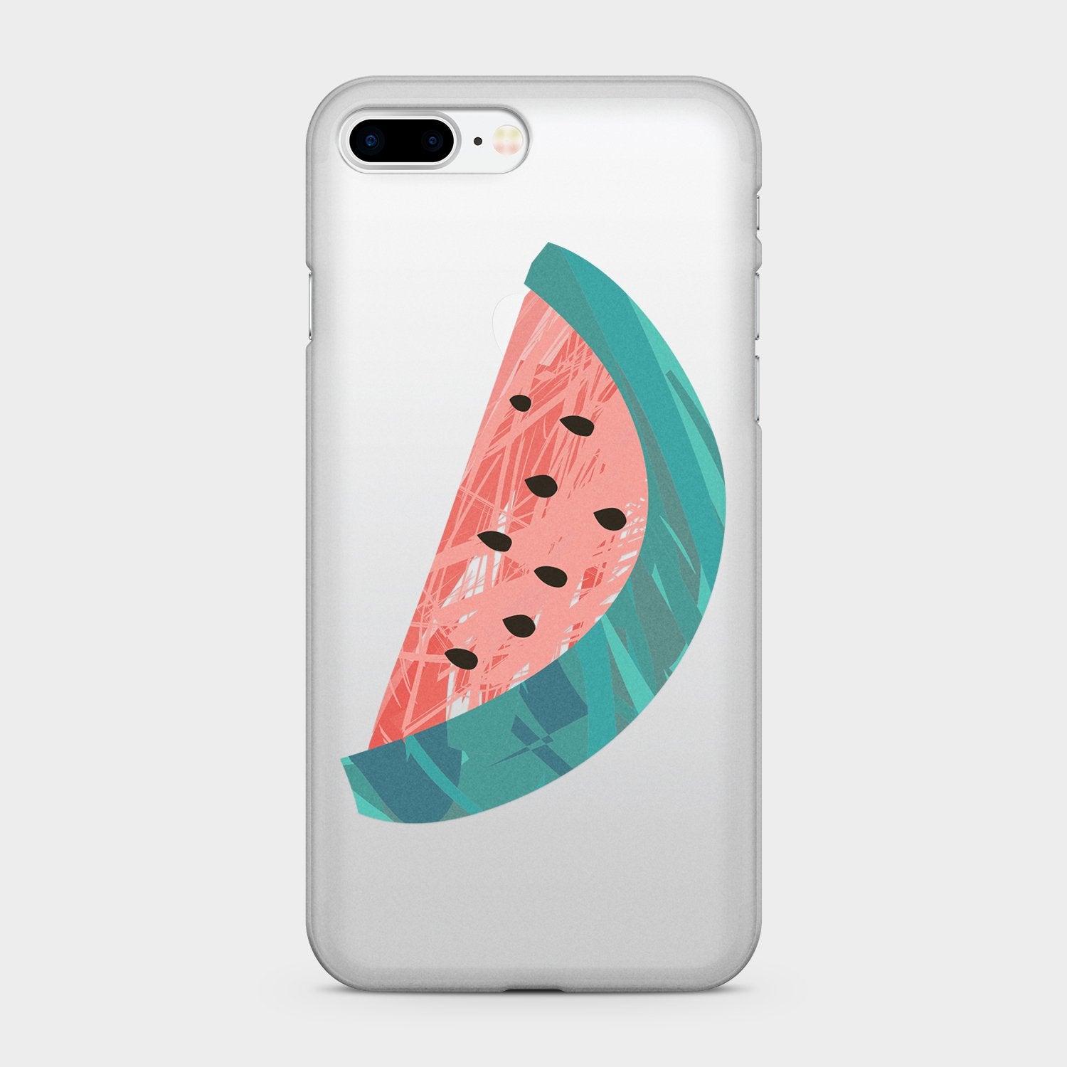 WATERMELON clear iPhone case (D26)