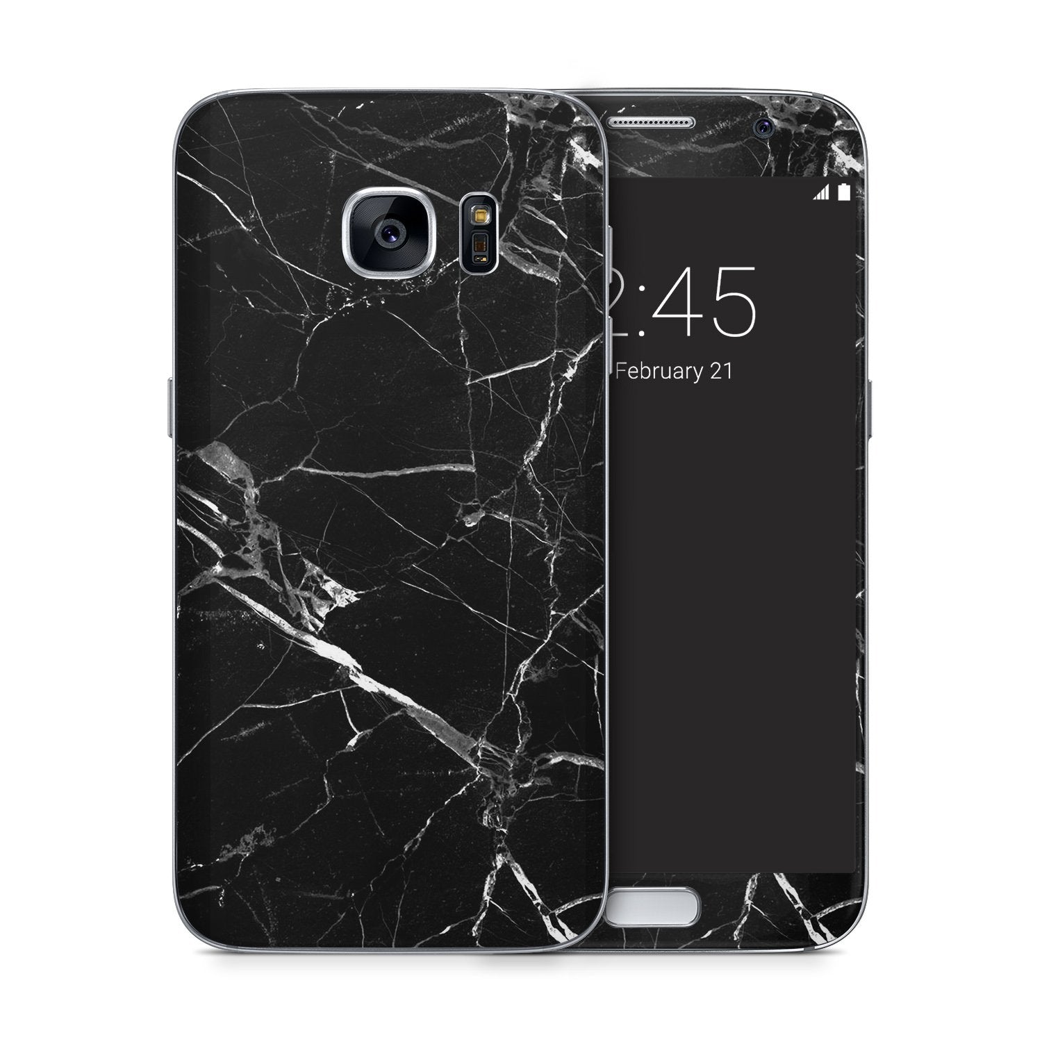 BLACK MARBLE Samsung vinyl skin