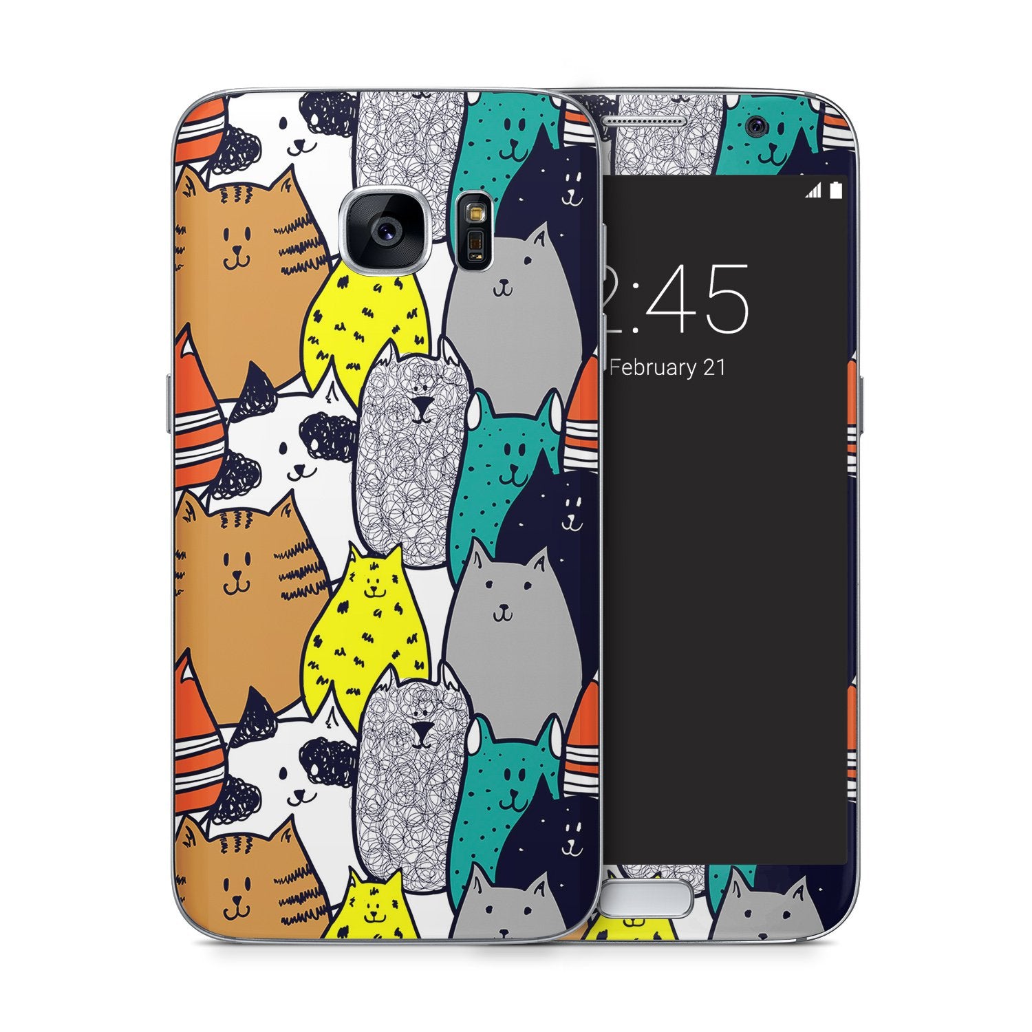 CAT v3 Samsung vinyl skin
