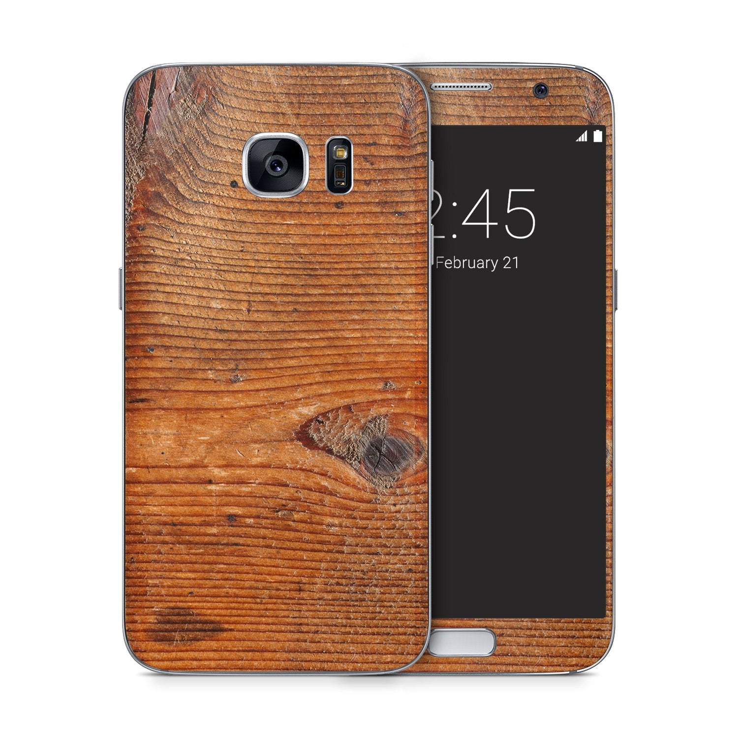 GINGER WOOD Samsung vinyl skin