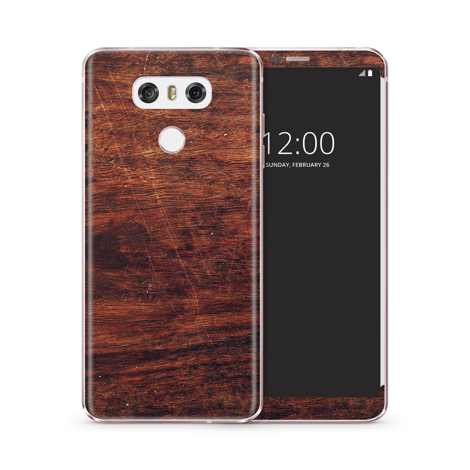 BROWN WOOD v4 LG vinyl skin