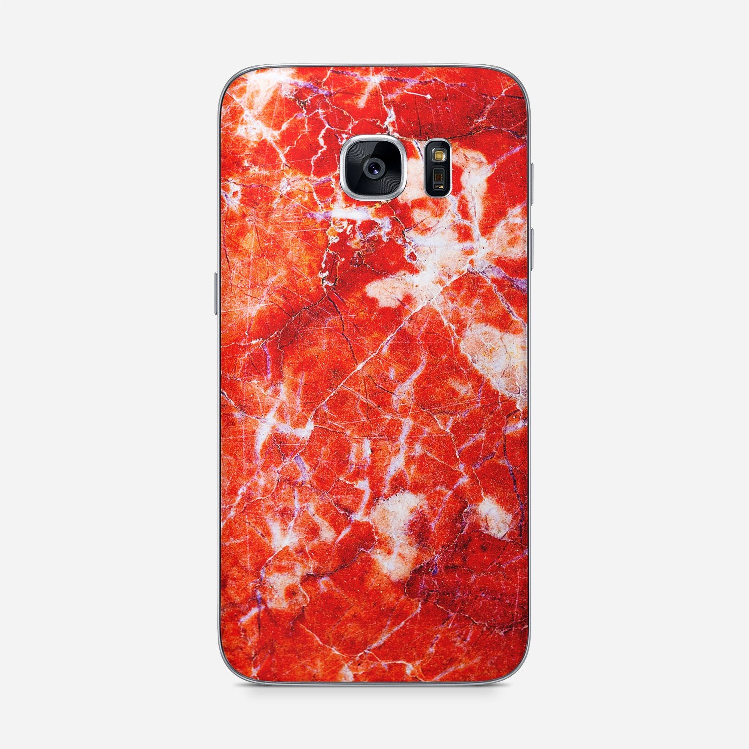 RED MARBLE Samsung vinyl skin