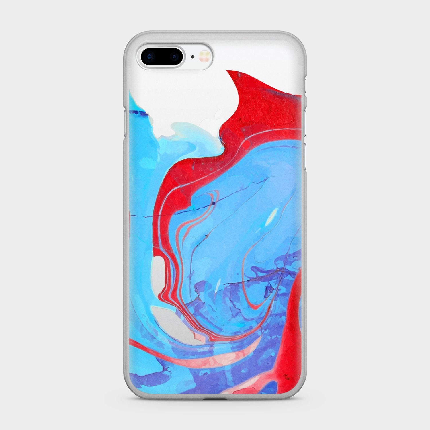 INK SPLASH clear iPhone case (D34)