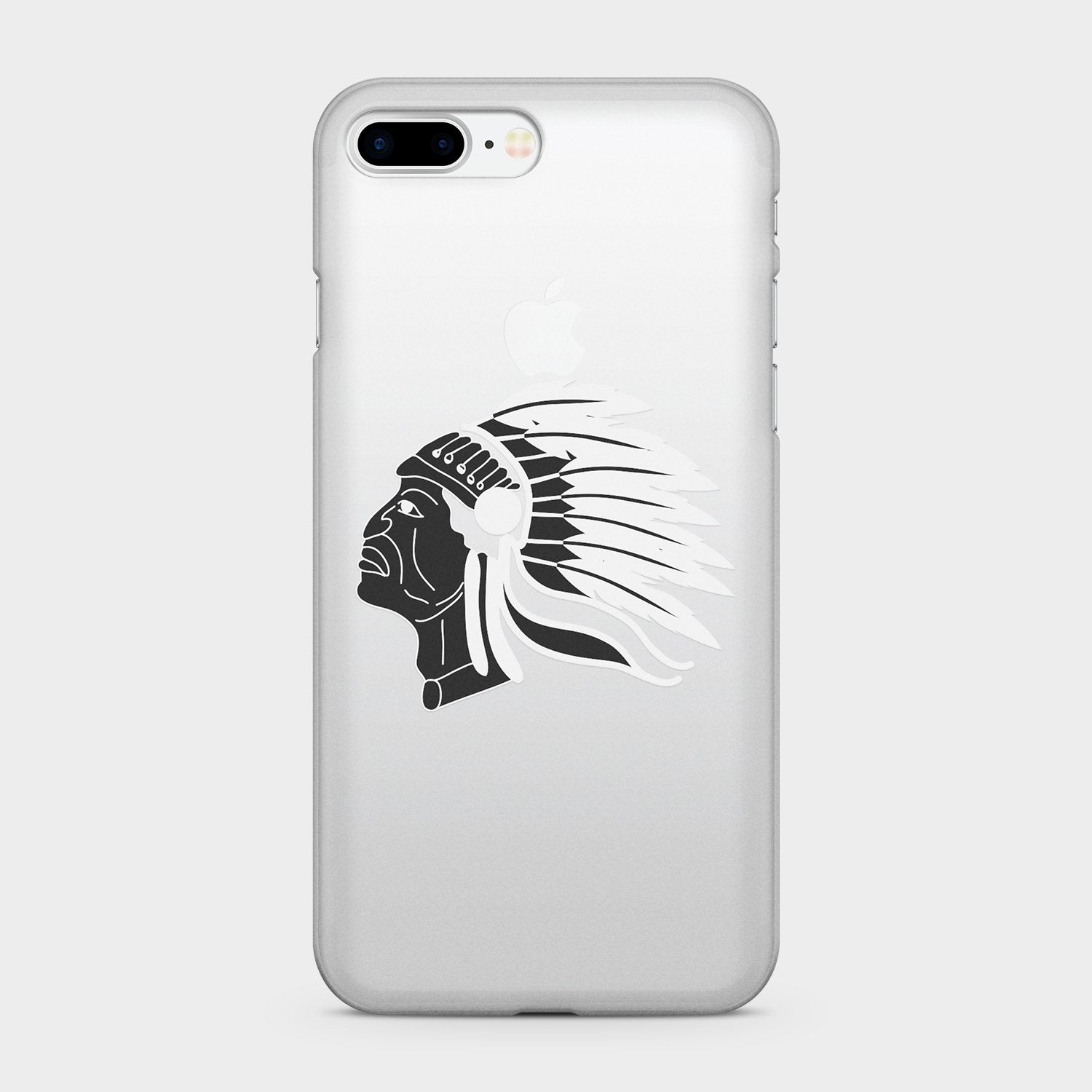 AMERICAN INDIAN clear iPhone case (D10)