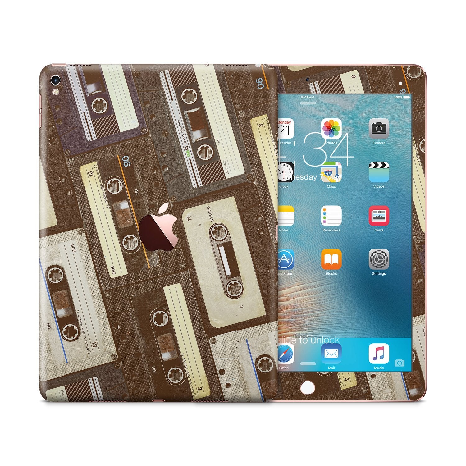 RETRO TAPES Ipad tablet vinyl skin