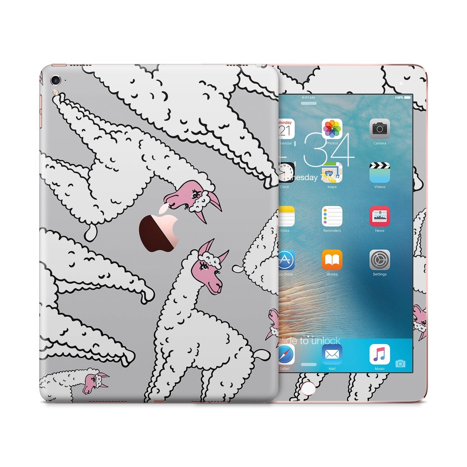 LlAMA Ipad tablet vinyl skin